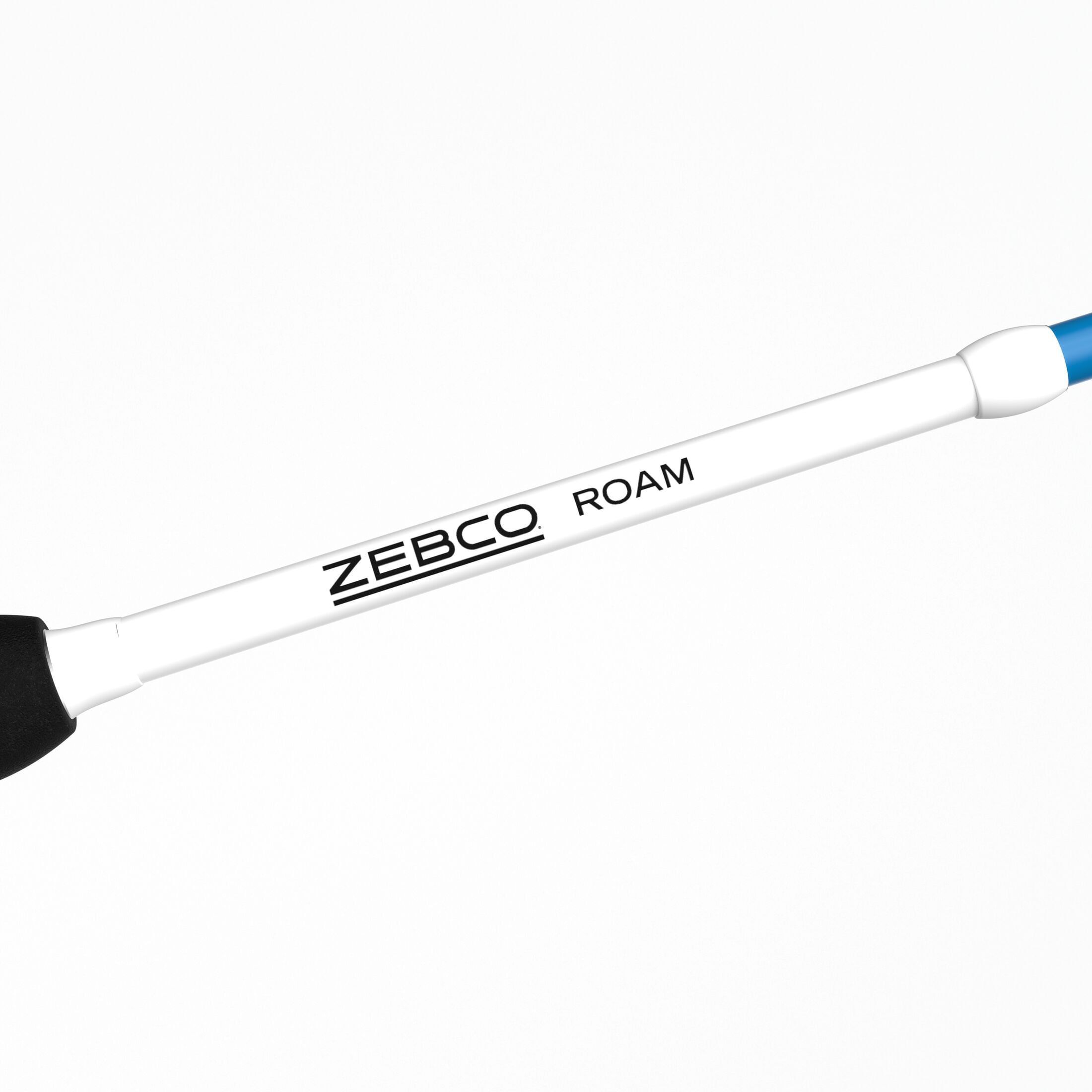 Zebco Roam Baitcast Reel and Fishing Rod Combo, 6-Foot 6-Inch Rod, Size 100 Reel, Right-Hand Retrieve, Blue - Image 3