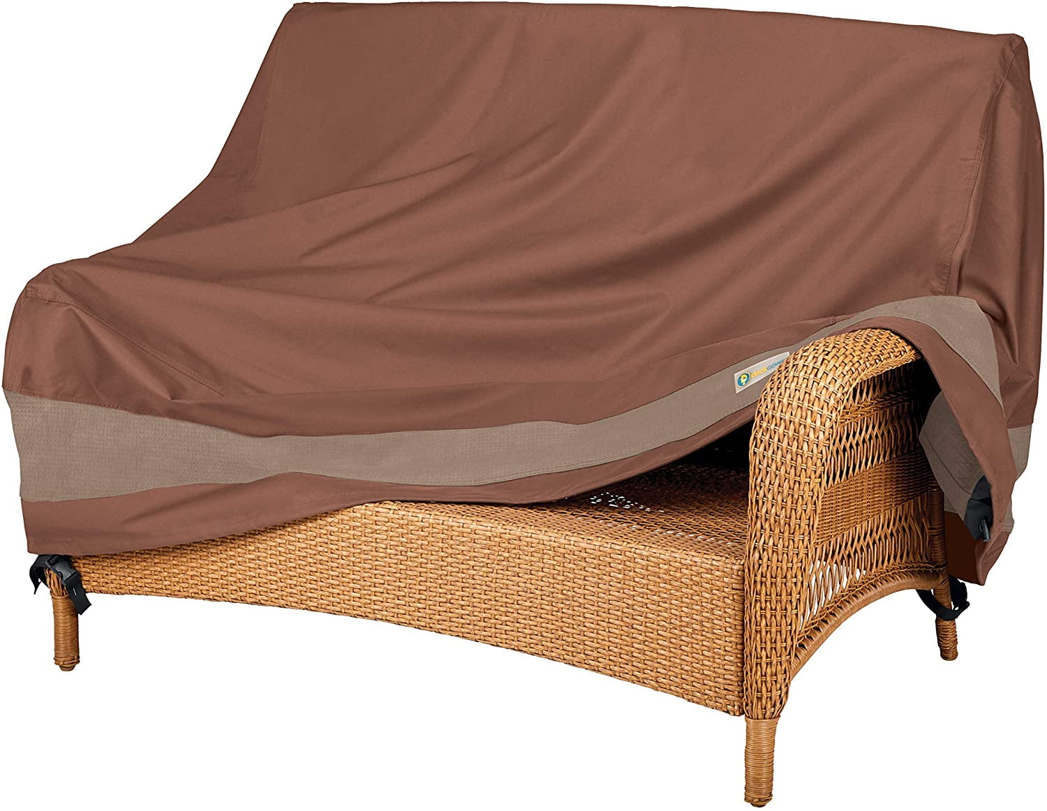 Duck Covers Ultimate Waterproof 54 Inch Patio Loveseat Cover - Image 8