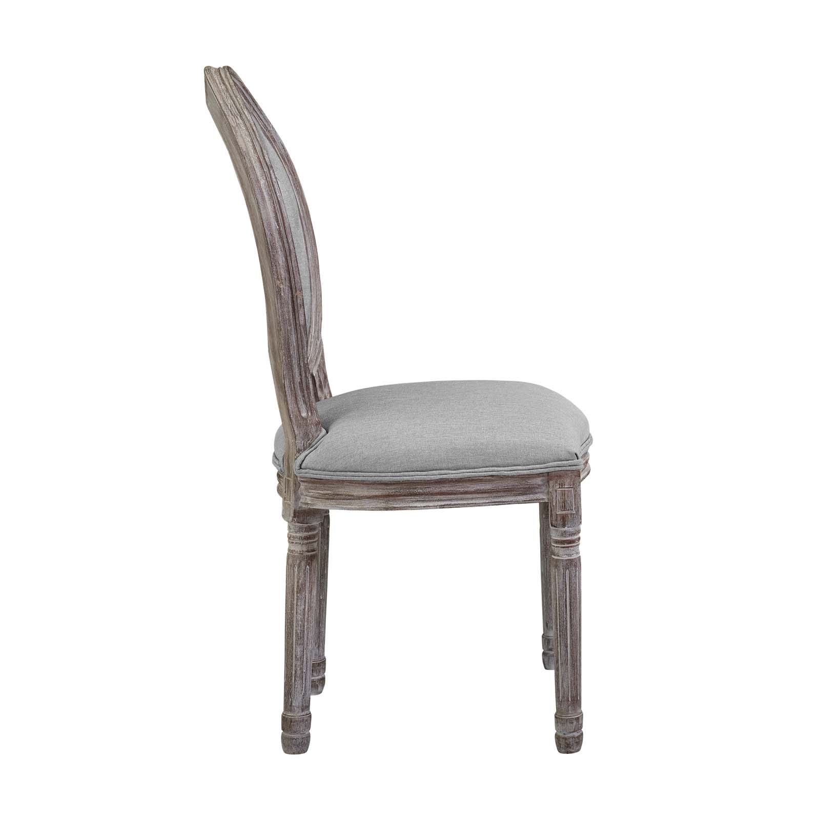 Modway Curve Fabric Dining Chair in Granite - Image 3