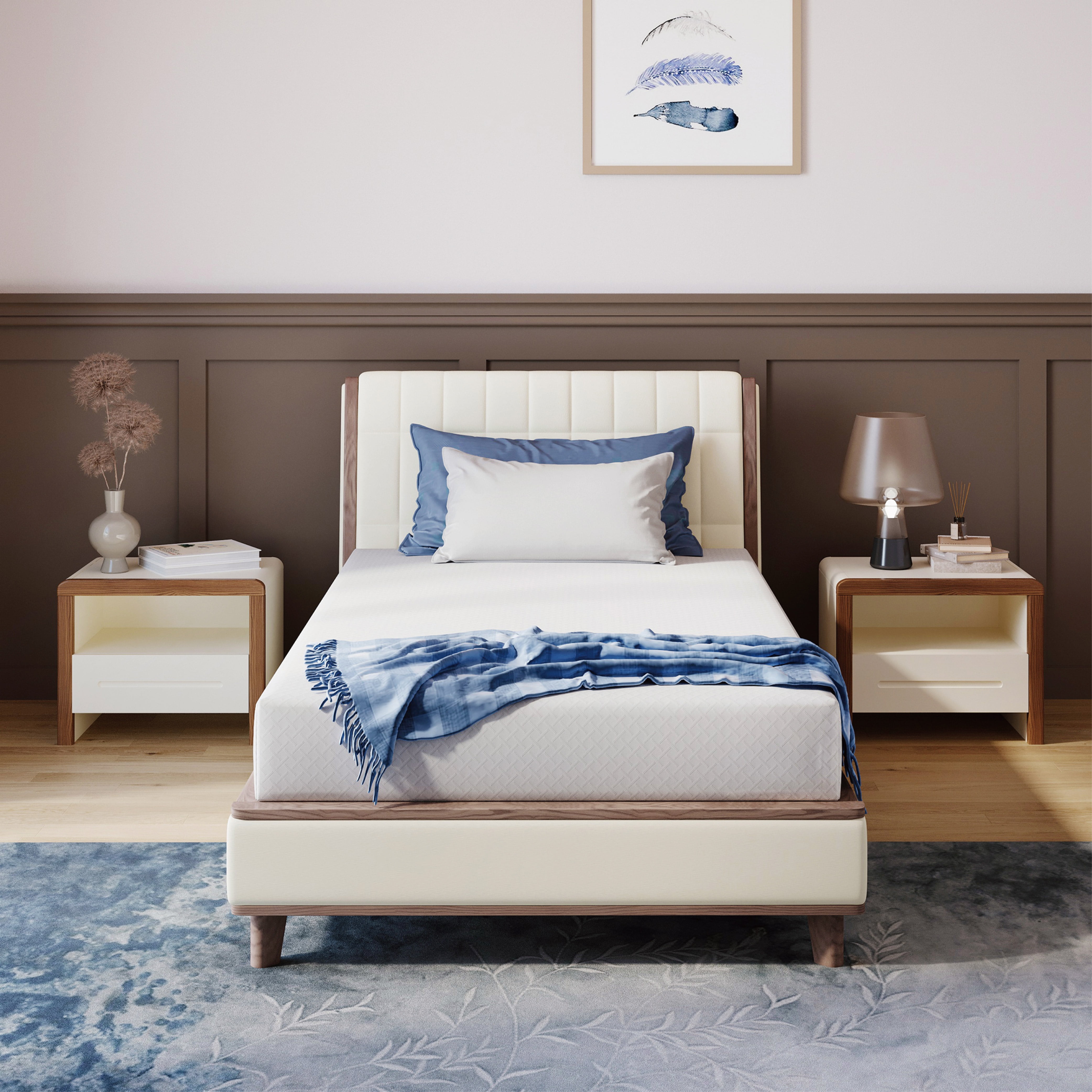 Arctus 8“ Twin Mattress, Gel Memory Foam Twin Size Mattress in a Box, Medium Firm - Image 2