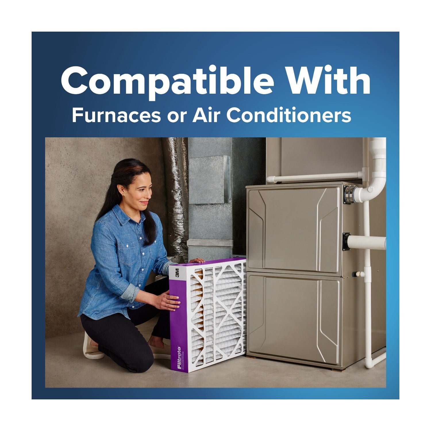 Filtrete 20x25x6 HVAC Furnace Air Filter, MPR 1550 MERV 12, Ultra Allergen Reduction, 2 Pack - Image 7