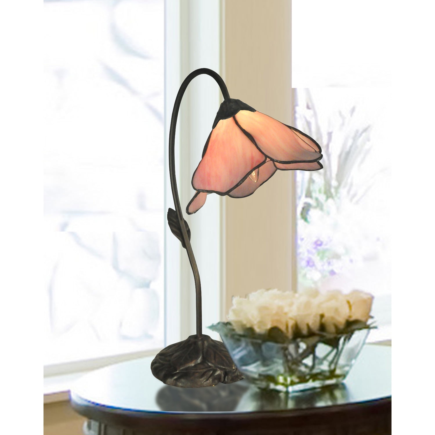 Poelking Metal Table Lamp in Antique Bronze Finish - Image 2
