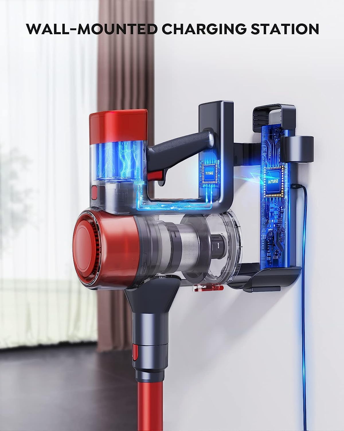 BUTURE Cordless Stick Vacuum Cleaner - Powerful Automatic - Image 6