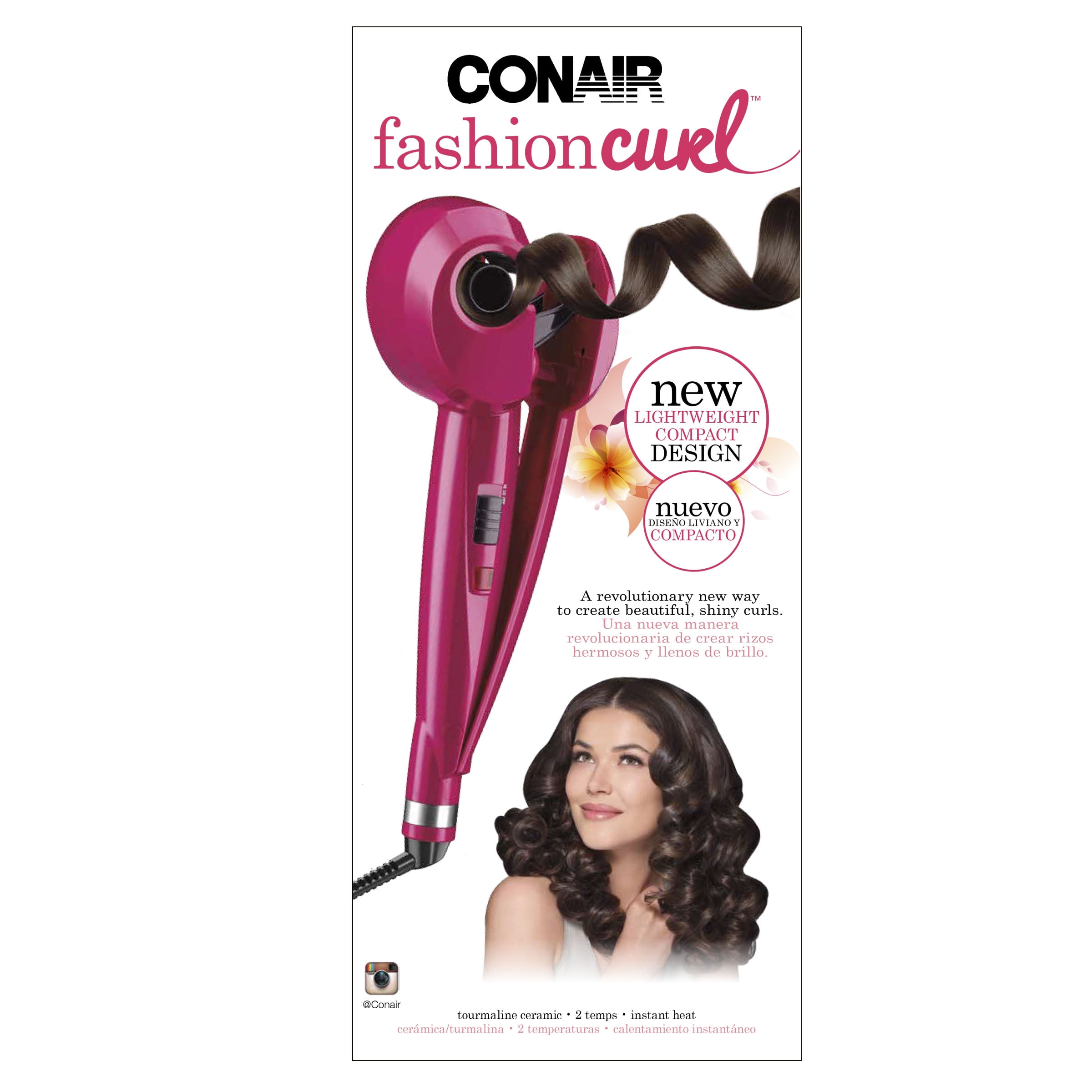 Conair Fashion Curl Curling Iron, Pink CD213R - Image 7