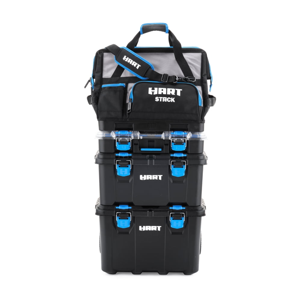 HART STACK 18-inch Hard Bottom Tool Bag - Image 3