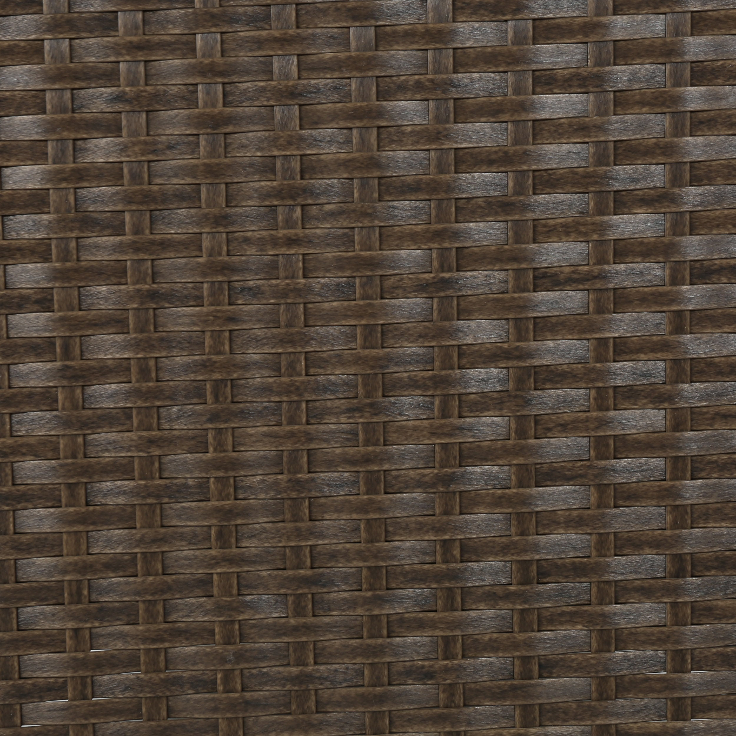 Palmetto Outdoor Wicker 3 Seater Sofa with Cushions,Grey,Brown - Image 3