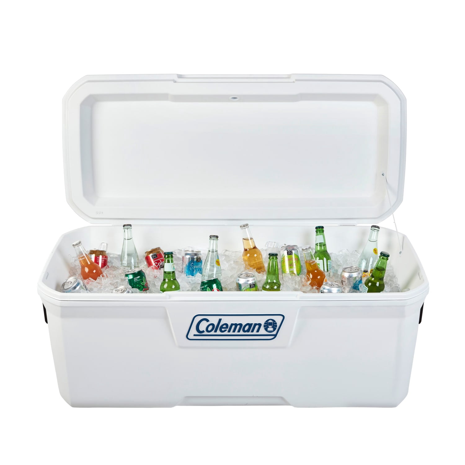 Coleman Classic Series 120 Qt. Marine Hard Ice Chest Cooler, White - Image 2