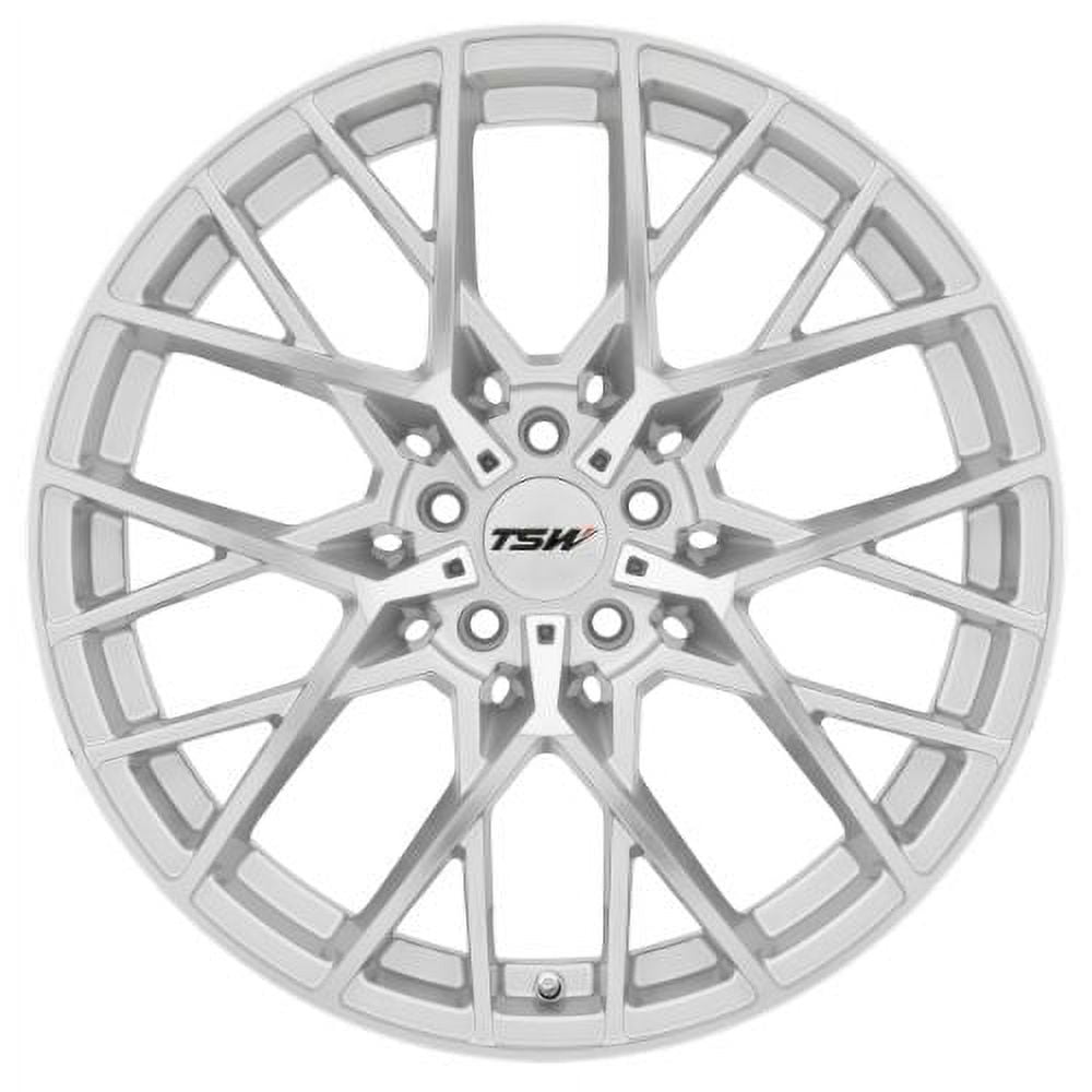 TSW Aluminum Rim SEBRING 17X8in Silver with Mirror Cut Face Finish, 1780SEB355120S76 - Image 3