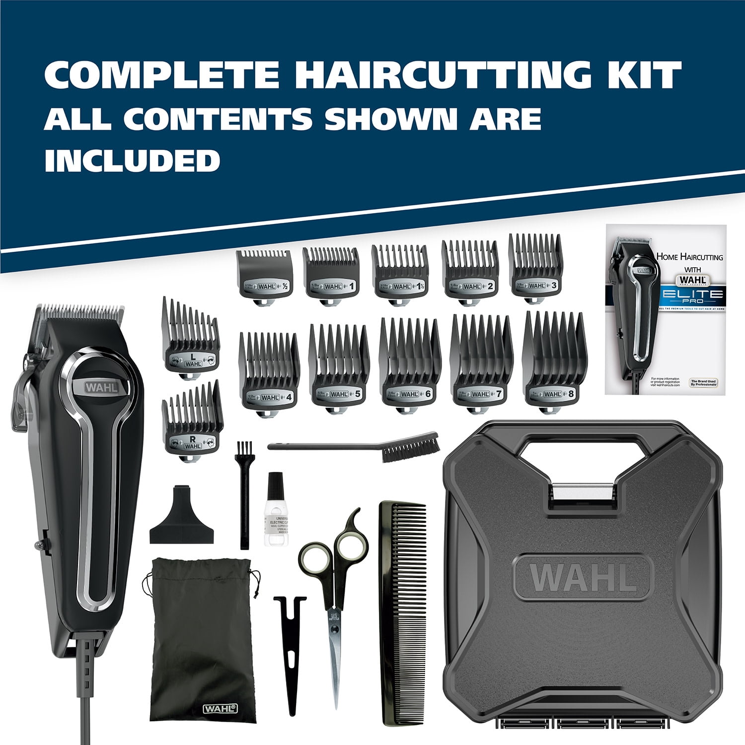 Wahl Premier Series 22 Piece Multi-Cut Corded Hair Clipper for Men or Woman, 79482 - Image 4