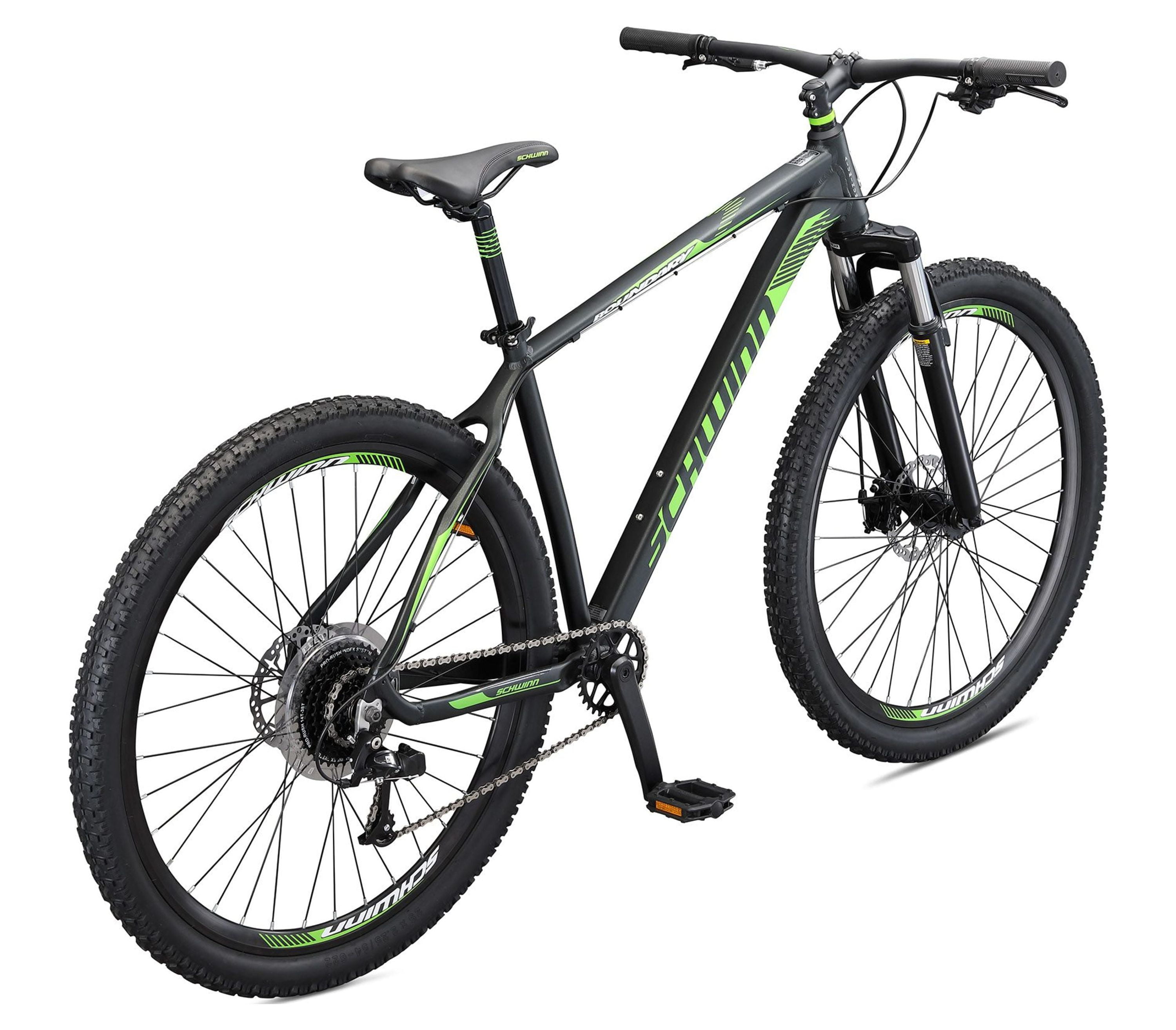 Schwinn Boundary Mountain Bike, 29" Wheels, Black and Green - Image 4