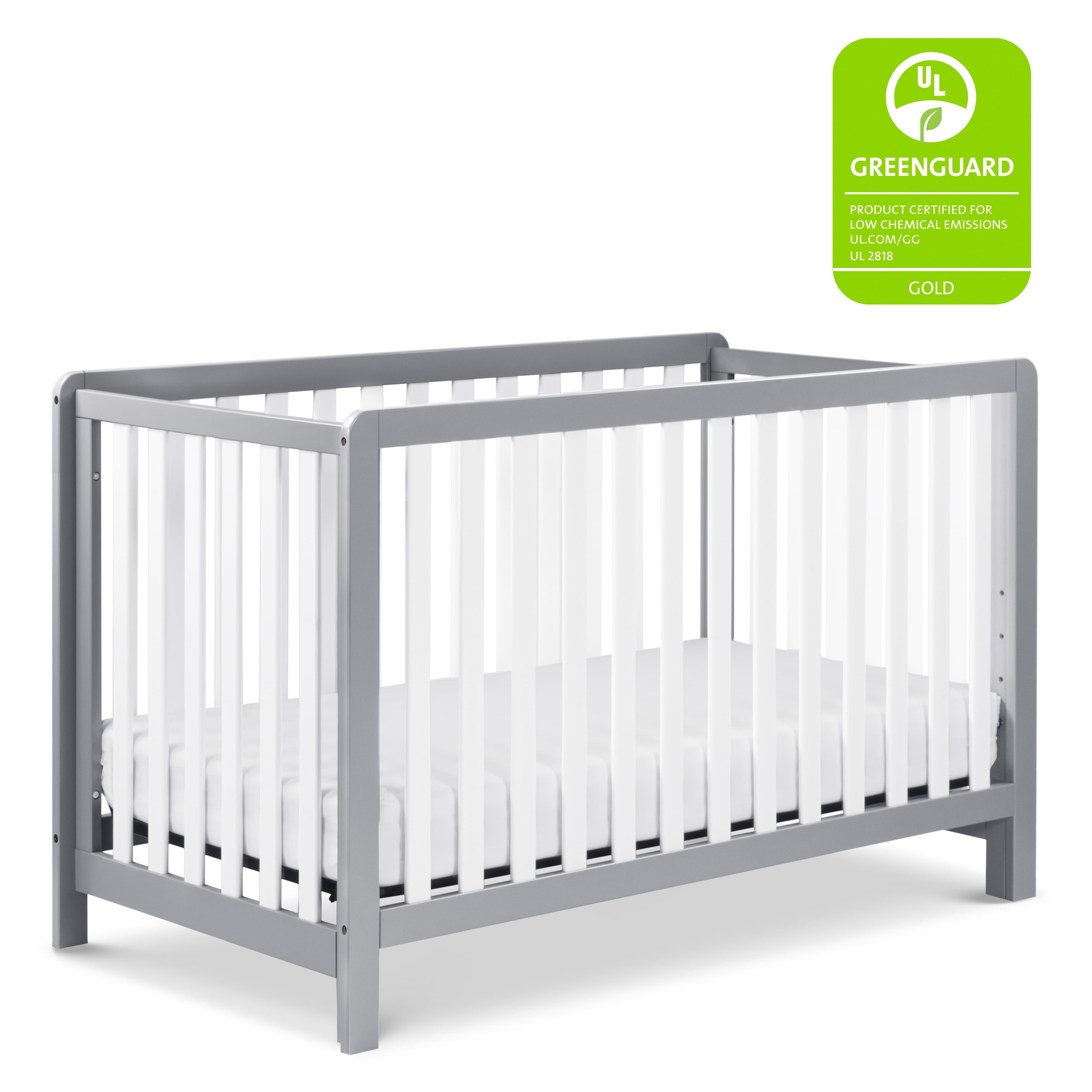 Carter's by DaVinci Colby 4-in-1 Convertible Crib in Gray and White - Image 6