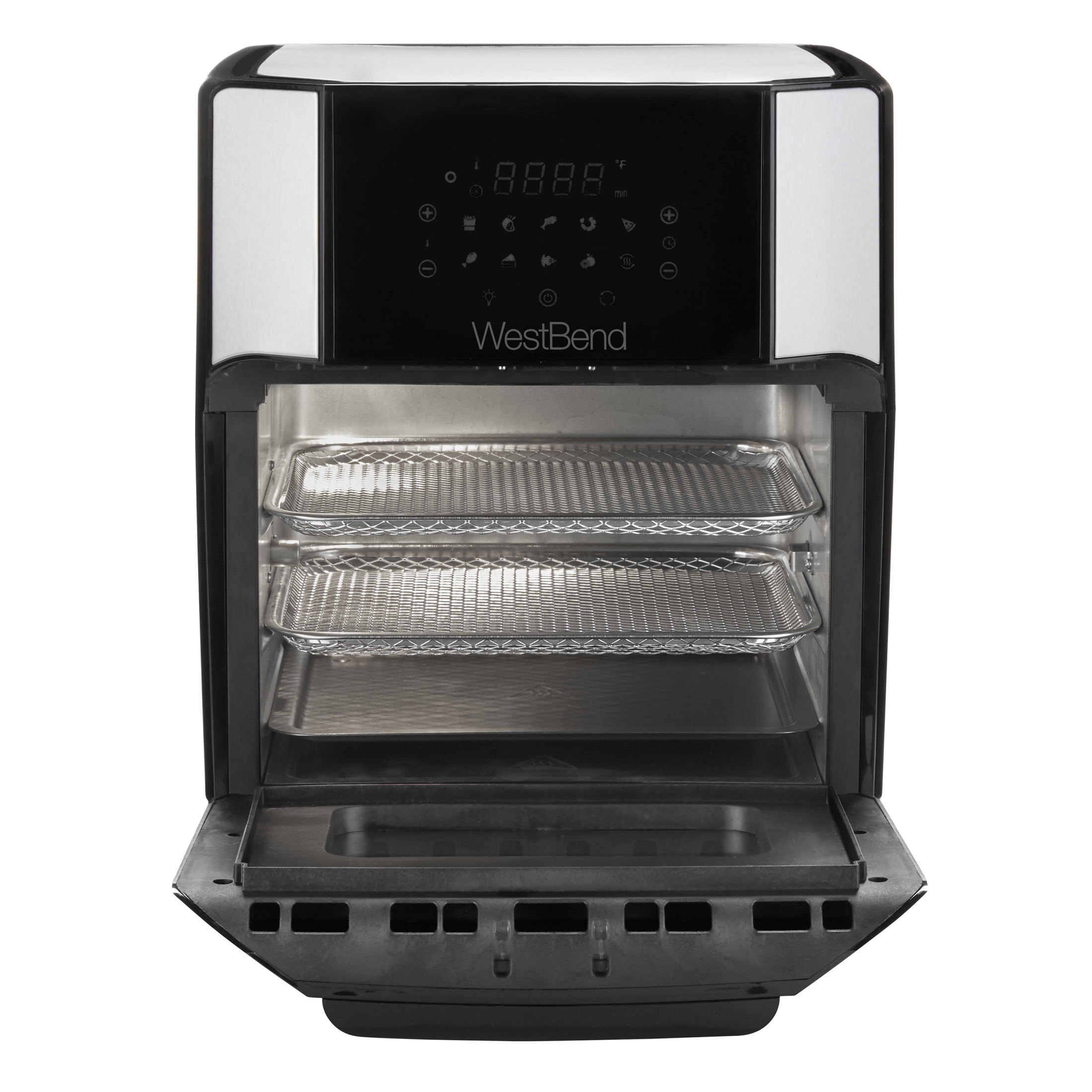 West Bend XL Digital Air Fryer Oven with 10 Presets and 6 Functions, 12.6 Qt Capacity, in Black (AFWB12BK13) - Image 8