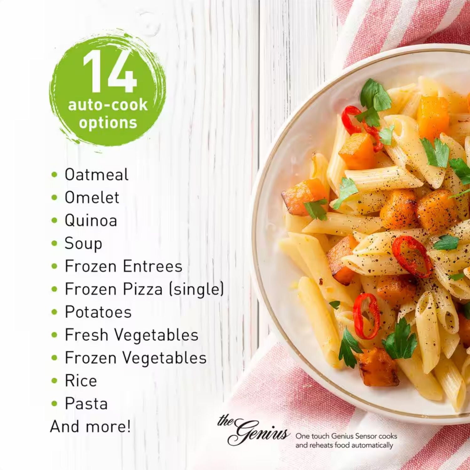 Panasonic 2.2-cu. ft. 1250W Countertop Microwave with Inverter Technology, Stainless Steel NN-SN95HS - Image 19