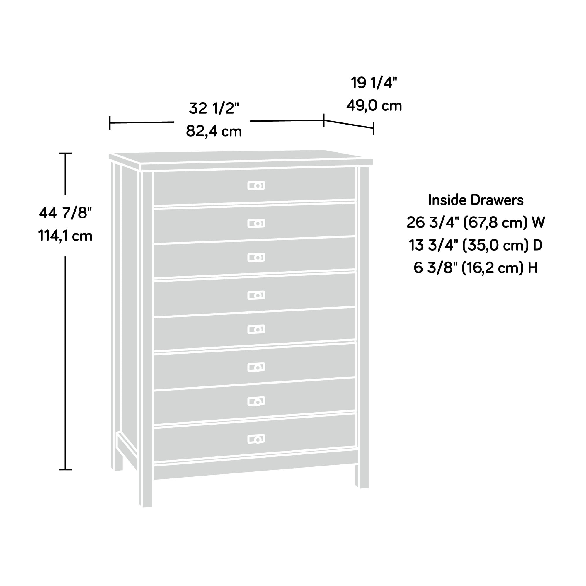 Sauder Cottage Road 4 Drawer Chest, Soft White Finish - Image 4