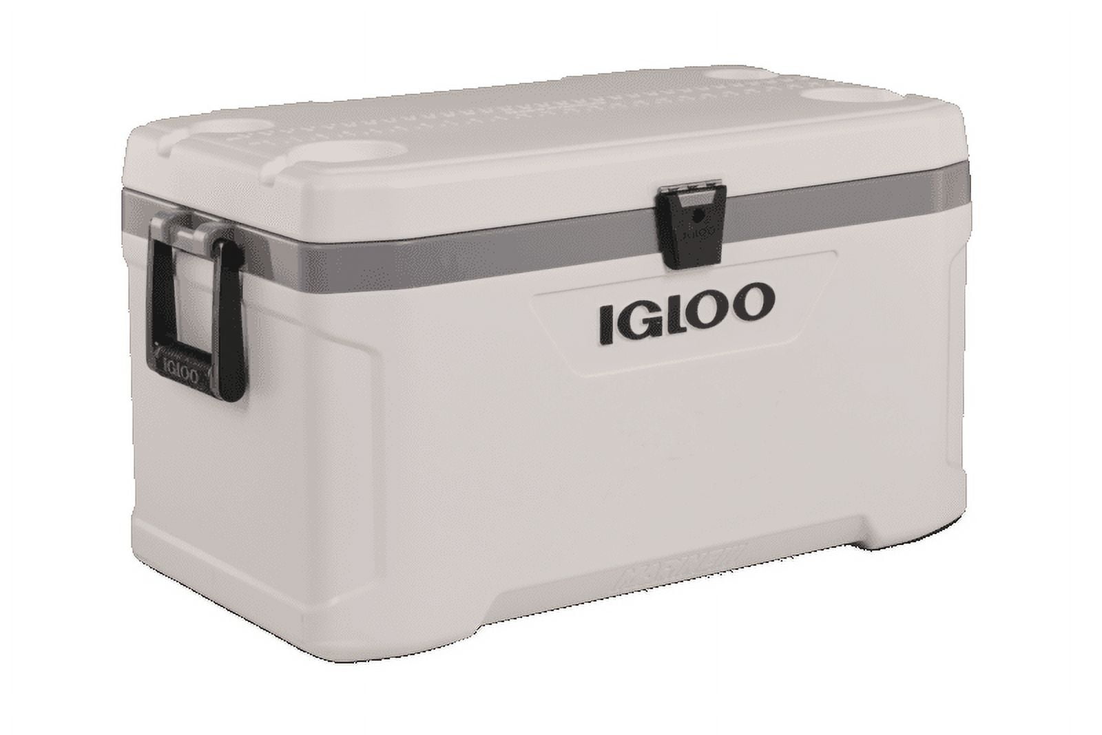 Igloo 70 QT Latitude Marine Ultra Cooler, White and Moonscape Gray - Image 11