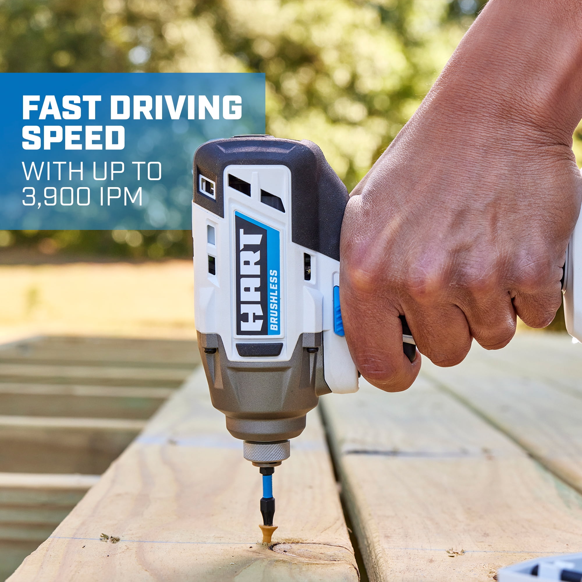 HART 20-Volt Cordless Brushless Impact Driver Kit, Gen 2, 1/4" Hex Collet - Image 11