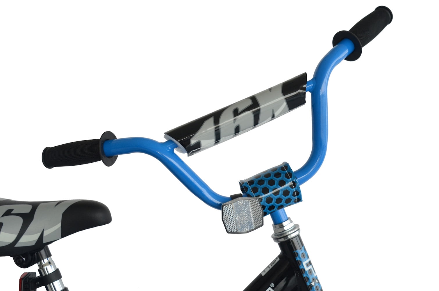 TITAN Champion 16-Inch Boys BMX Bicycle with Training Wheels, Black - Image 4