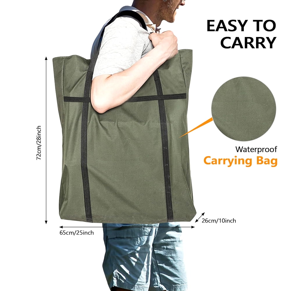 Oversized Fishing Chair Heavy Duty Support 440 LBS, 160° Freely Adjustable Reclining Folding Chairs, Lounge Travel Outdoor Seat with High Back for Fishing Camping or Leisure - Image 2