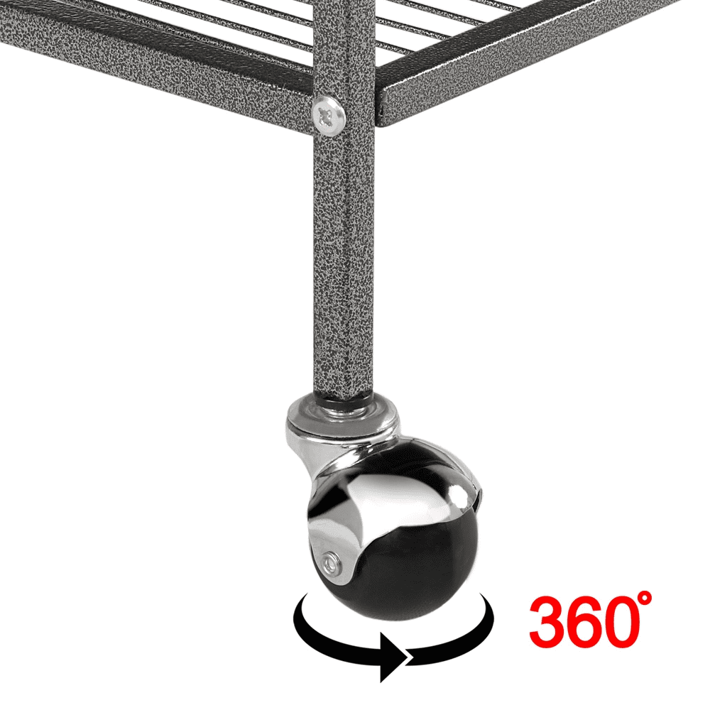 Renwick 52 inch Bird Parrot Cage for Parrot Parakeet Finches, Black - Image 11