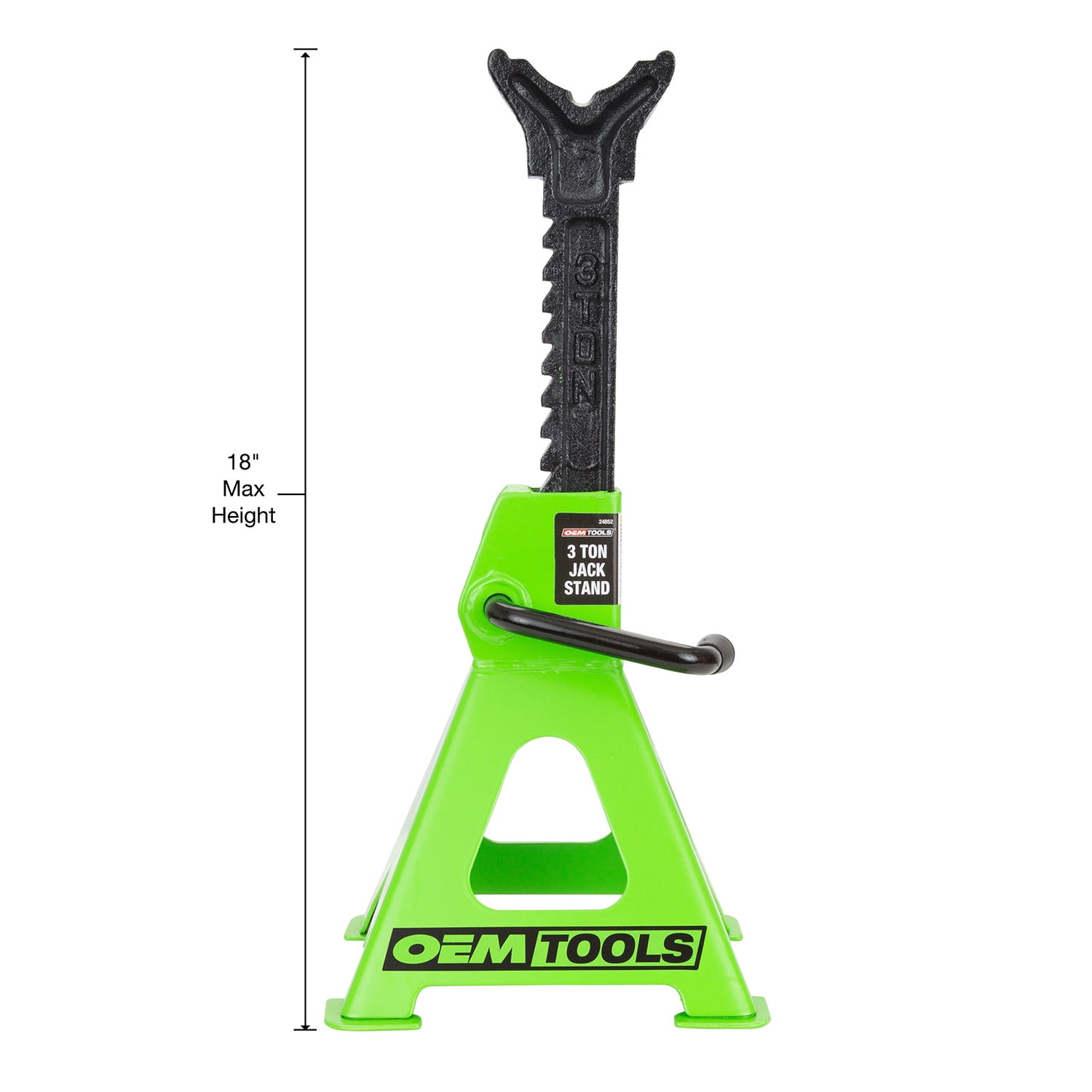 OEMTools 3 Ton Jack Stands, 2 Piece - Image 4