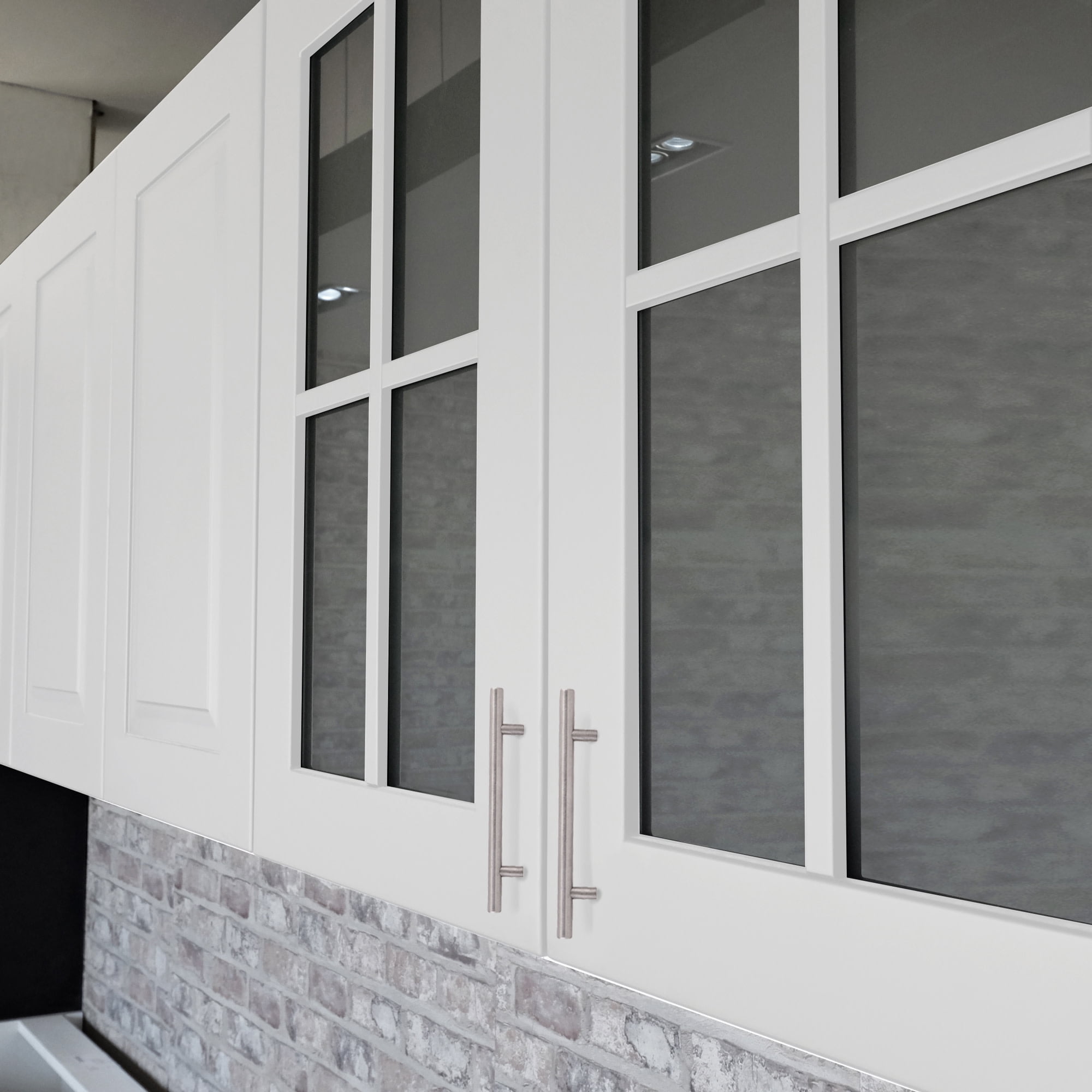 Design House Hollow 6-inch Cabinet Pulls, 10-Pack, 4-Inch (102 mm) Modern Kitchen Handles, 189647 - Image 3