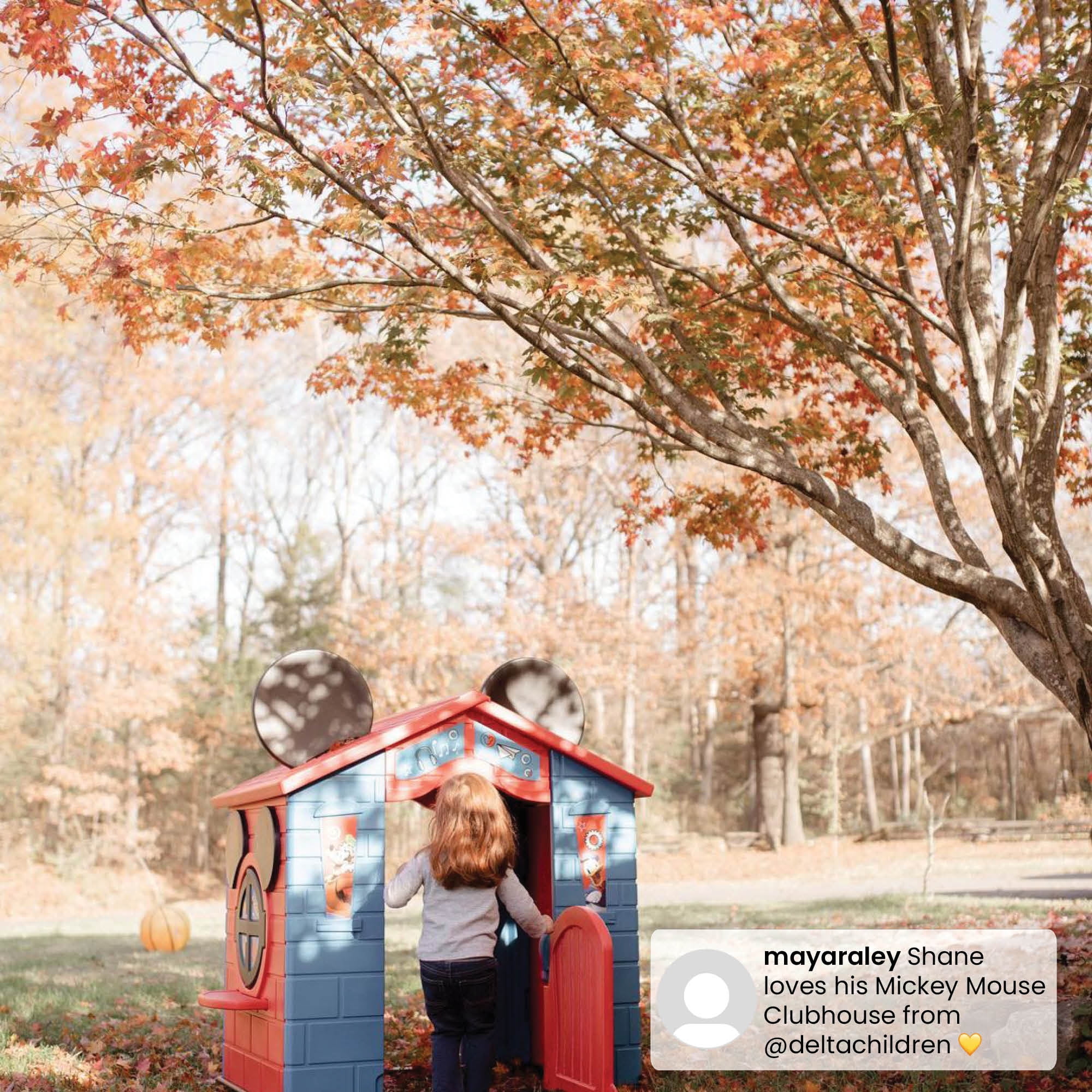 Disney Mickey Mouse Plastic Indoor,Outdoor Playhouse with Easy Assembly - Image 3