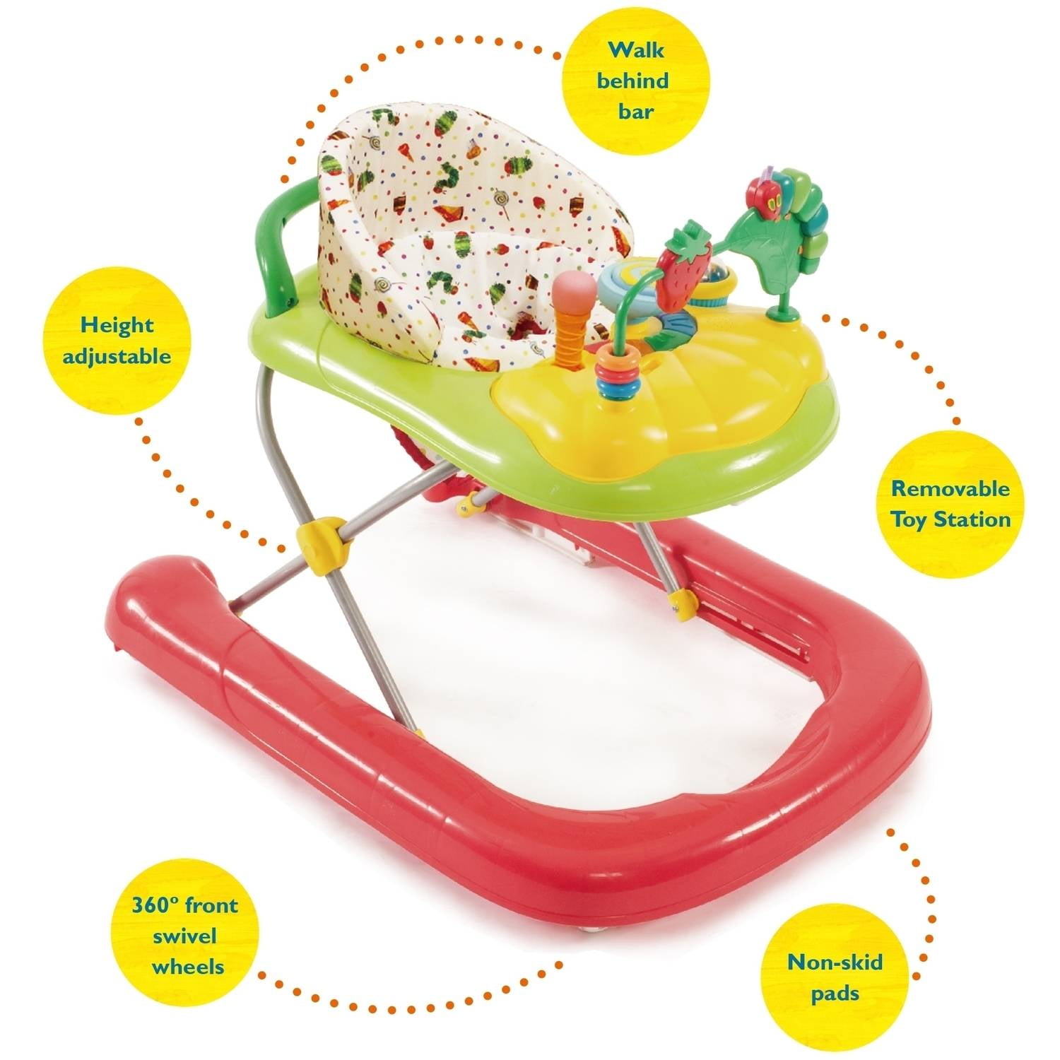 The Very Hungry Caterpillar 2-in-1 Walker - Image 3