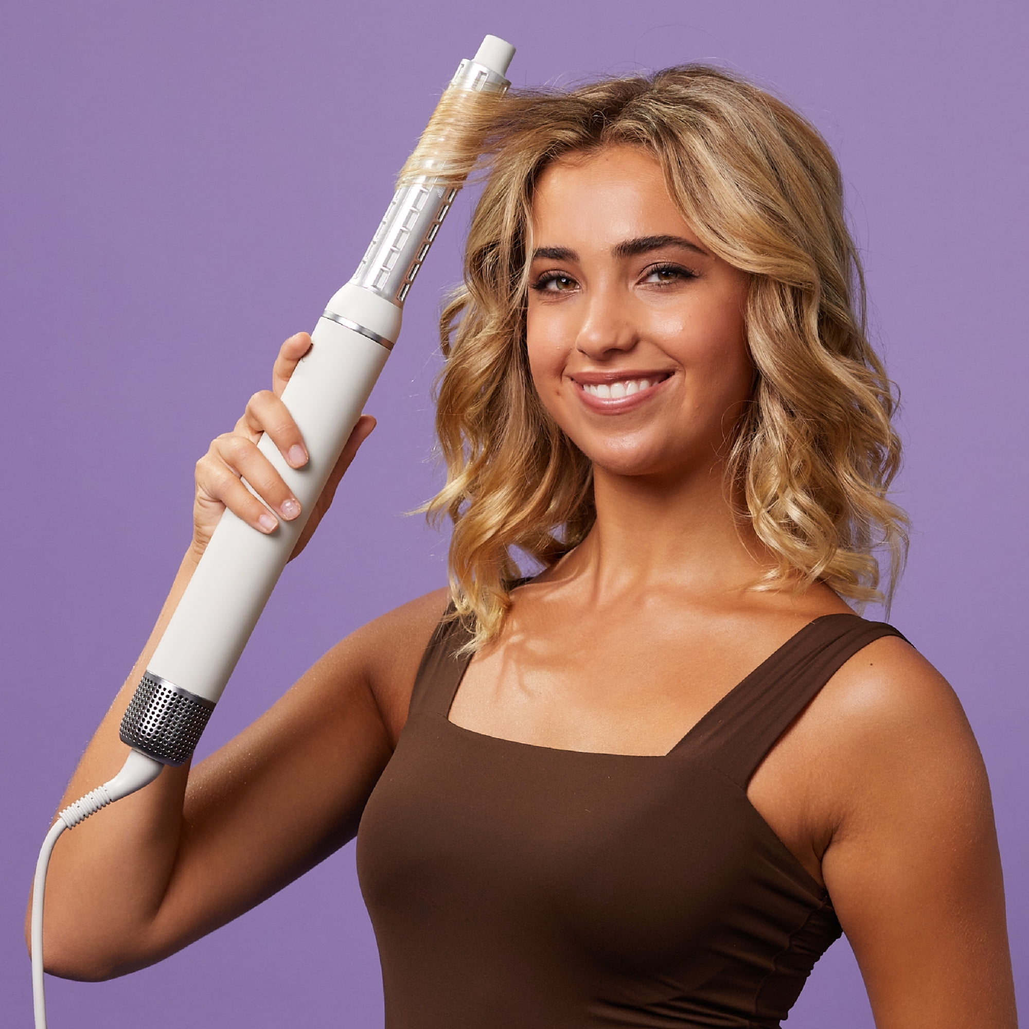 Sharper Image® Revel Hair Multi-Styler 6-In-1, 6 Premium Airflow Attachments, 3 Heat Levels, Cool Shot, Ionic Technology, Curler, Detangler & Dryer, Volumizing, Styling, and Smoothing Brush - Image 2