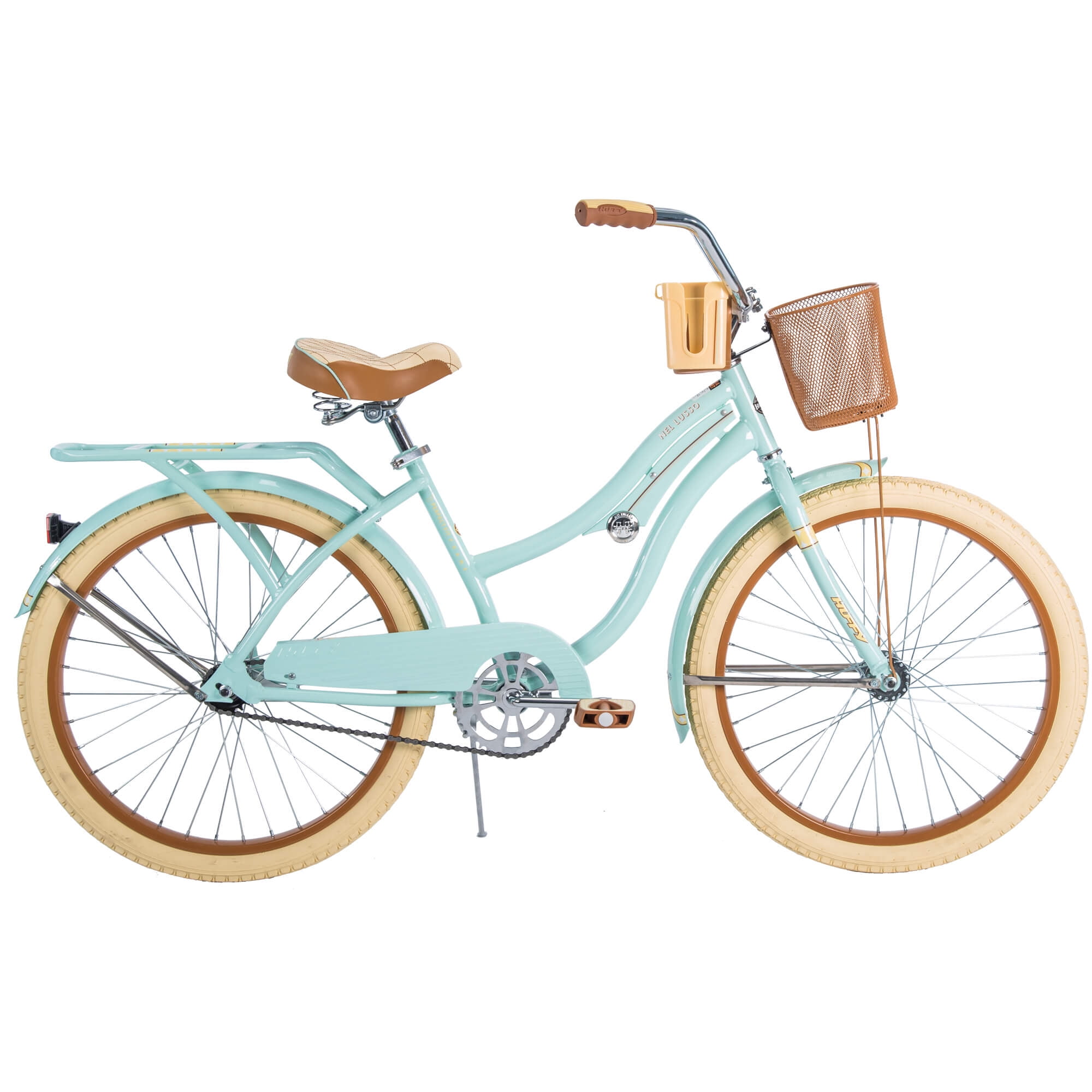 Huffy Nel Lusso Girls' Cruiser Bike, 24" Wheels, Comfort Bike, Mint Green - Image 9
