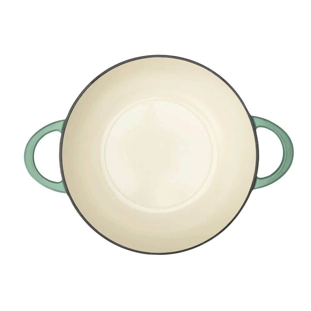 Cuisinart Chef's Classic Enameled Cast Iron 2-in-1 Multipurpose Set | Sage Green - Image 3