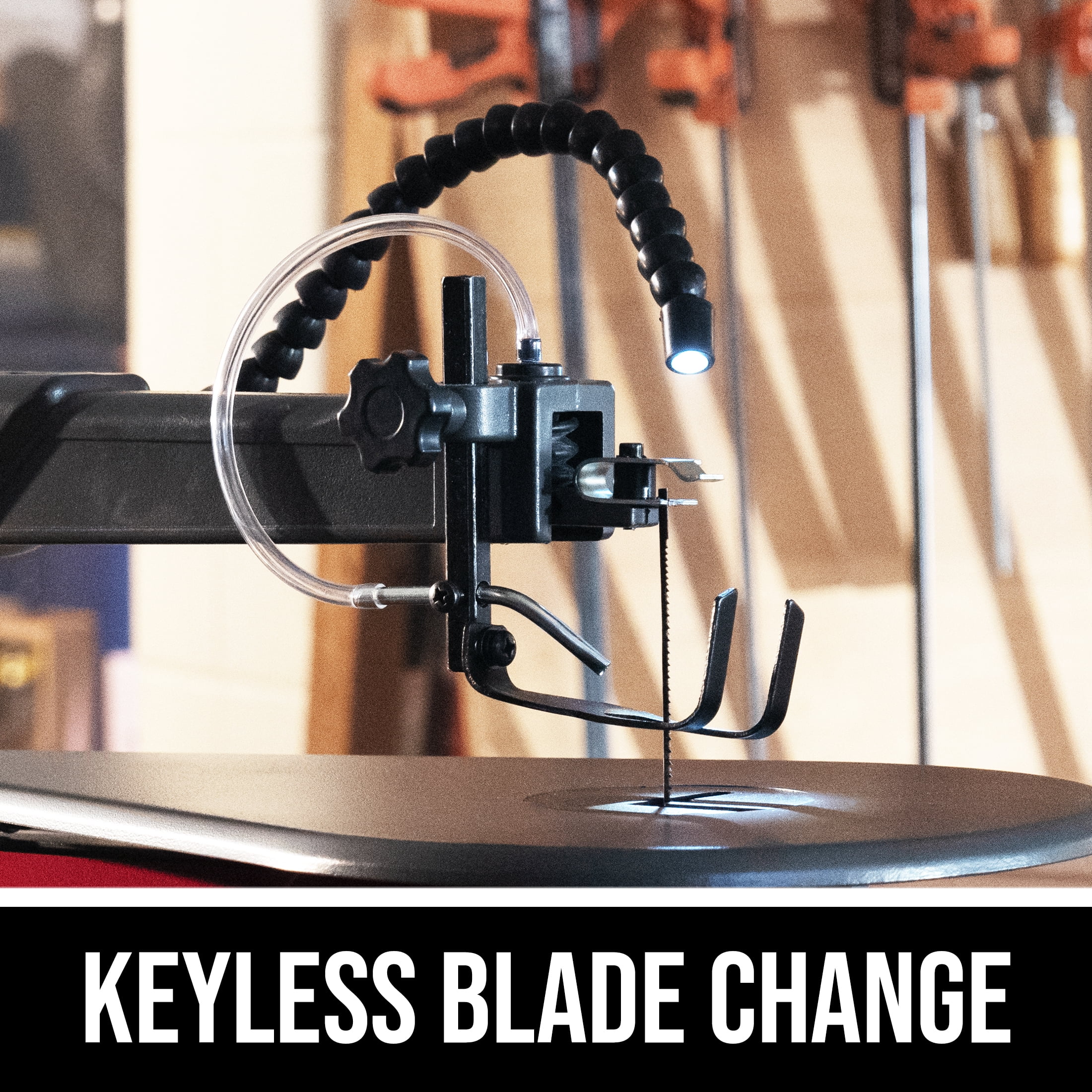 SKIL SS9503-00 1.2 Amp Corded Electric 16'' Variable Speed Scroll Saw with LED Light - Image 6