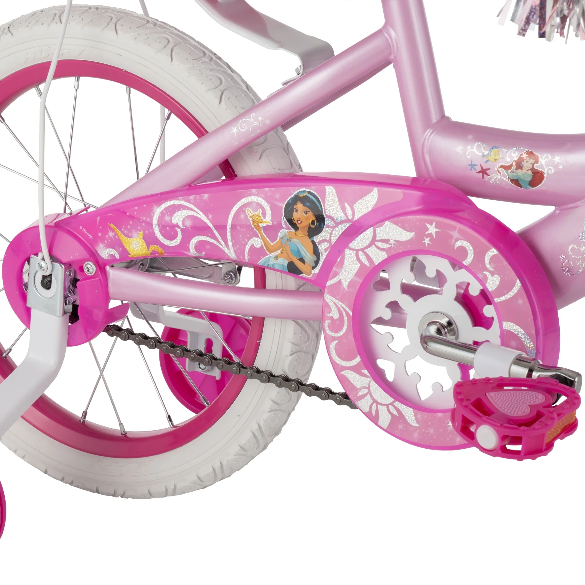 Huffy 16" Disney Princess Kids' Bike, Fits Riders 3'5" - 4'0", Pink, Child, Girl's - Image 9