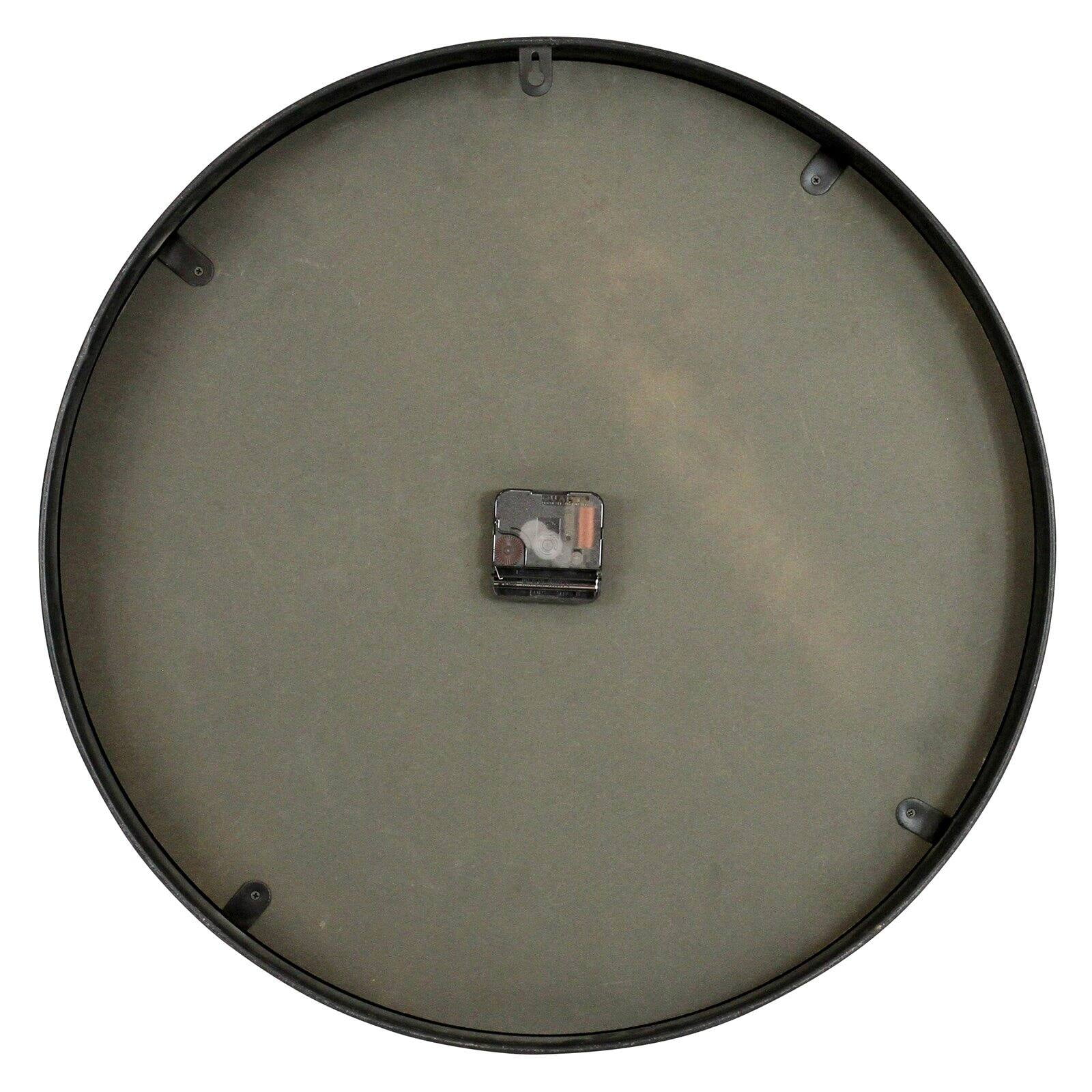 Aspire 12” Quartz Layla Decorative Round Wall Clock with Antique Roman Numerals - Image 3