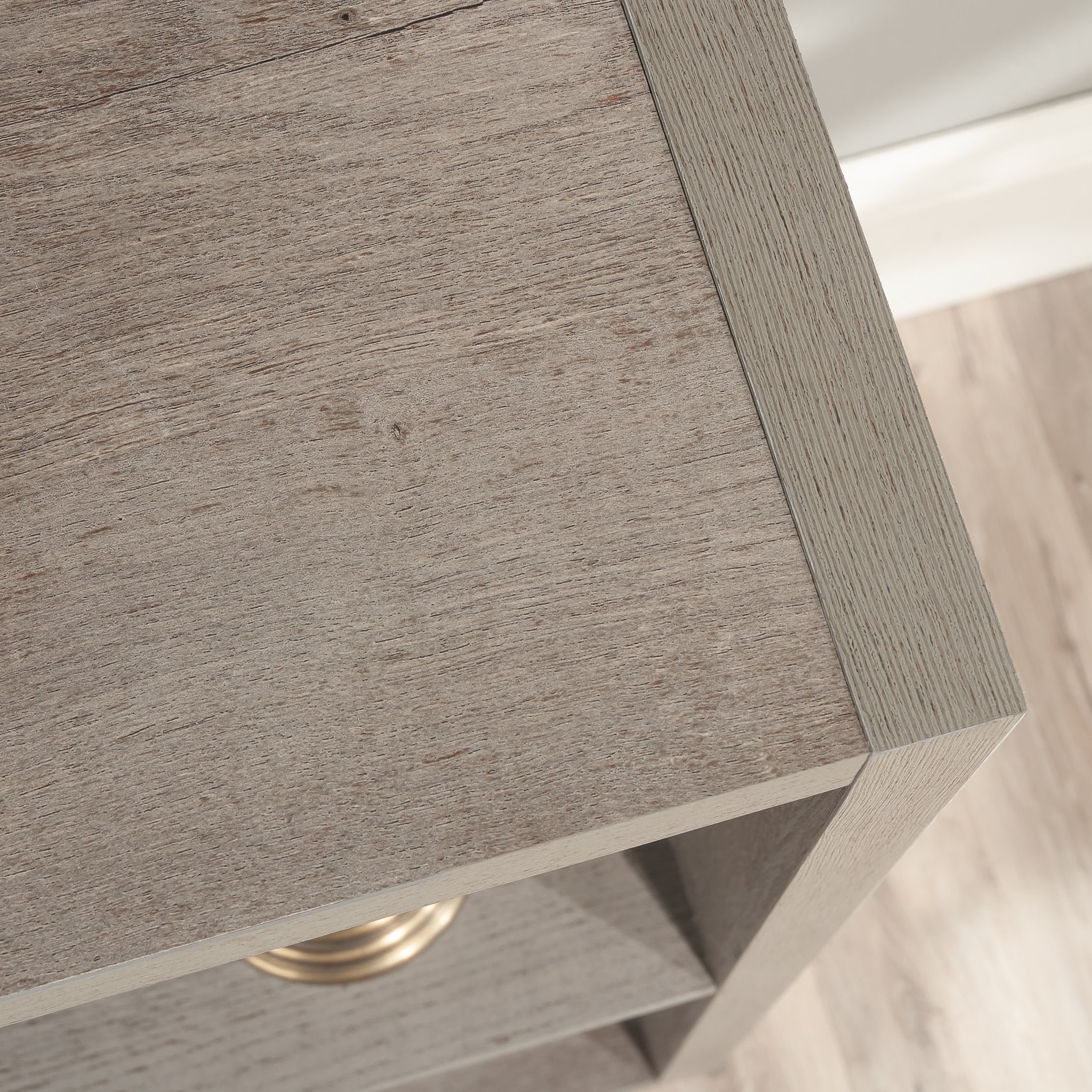 Sauder 6-Cube Organizer Storage Bookcase, Mystic Oak Finish - Image 7