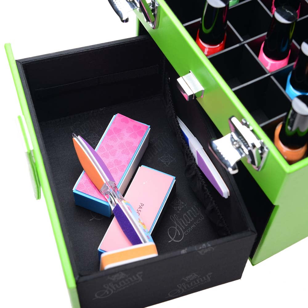 SHANY Color Matters - Makeup Travel Case Nail Accessories Organizer and Makeup Train Case - Makeup Storage Box - Bird of Paradise - Image 3