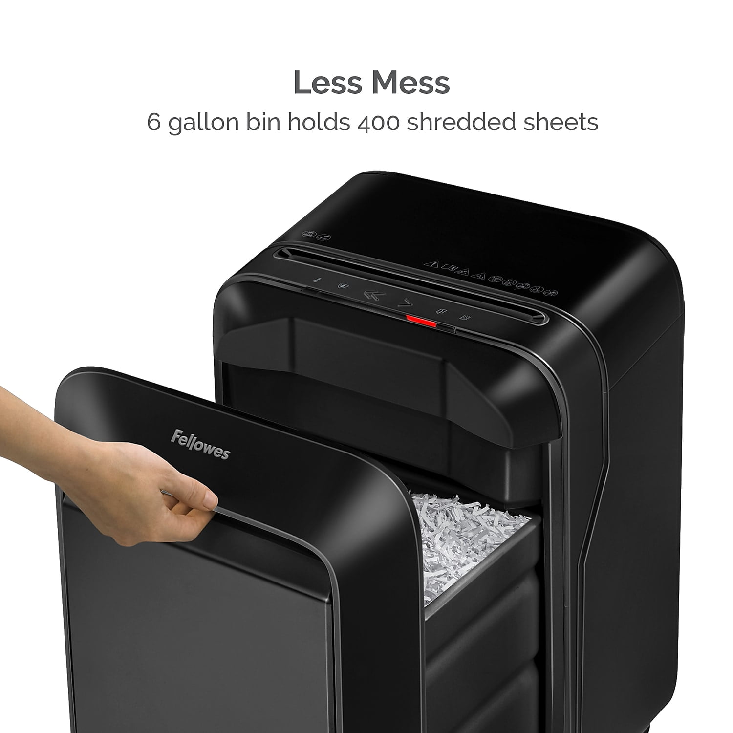 Fellowes Powershred LX180 16-Sheet Cross Cut Personal Paper Shredder (FEL5501601) - Image 4