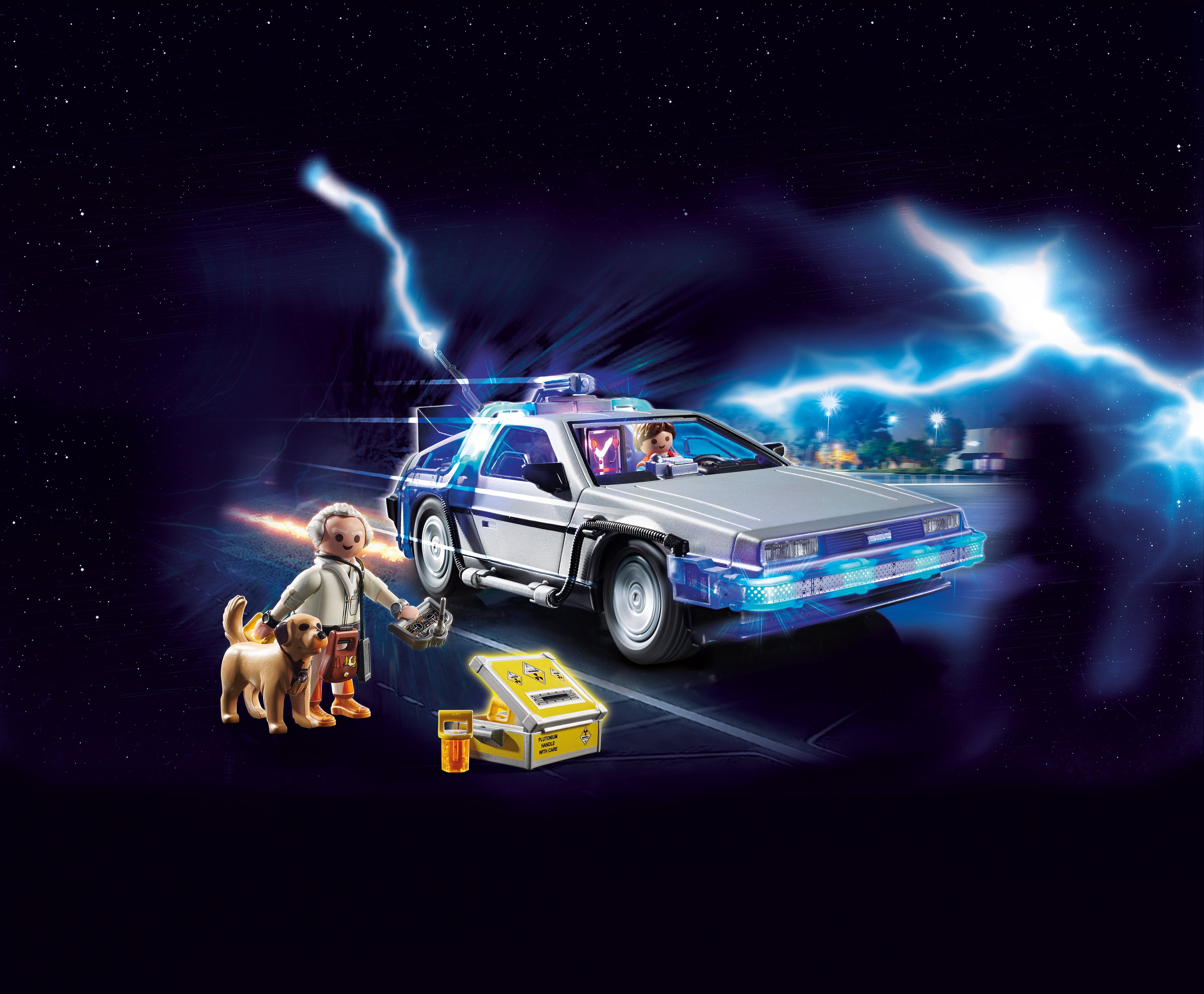 (2 pack) PLAYMOBIL Back to the Future DeLorean - Image 4