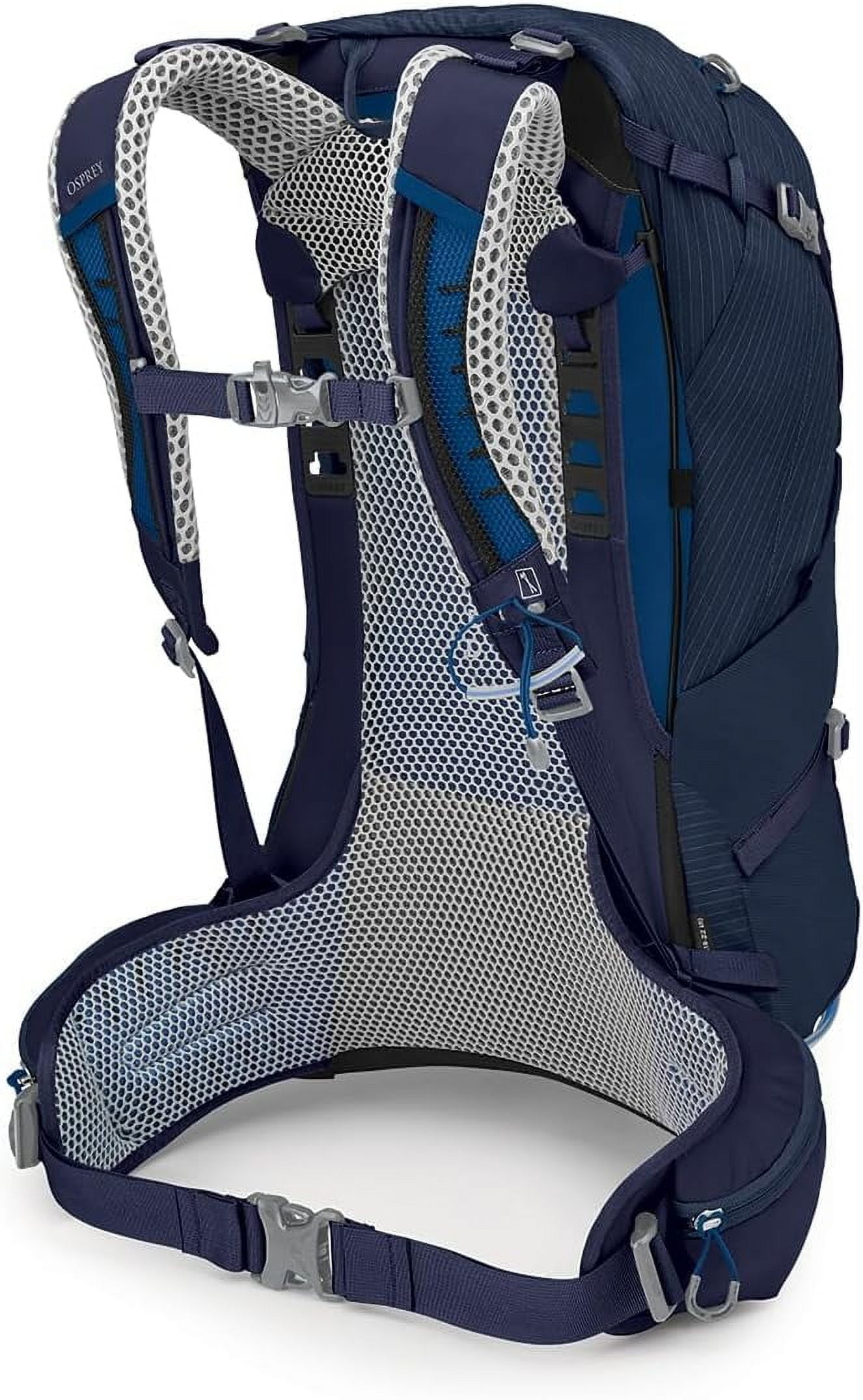 Osprey Stratos 24L Mens Hiking Backpack - Cetacean Blue - Image 3