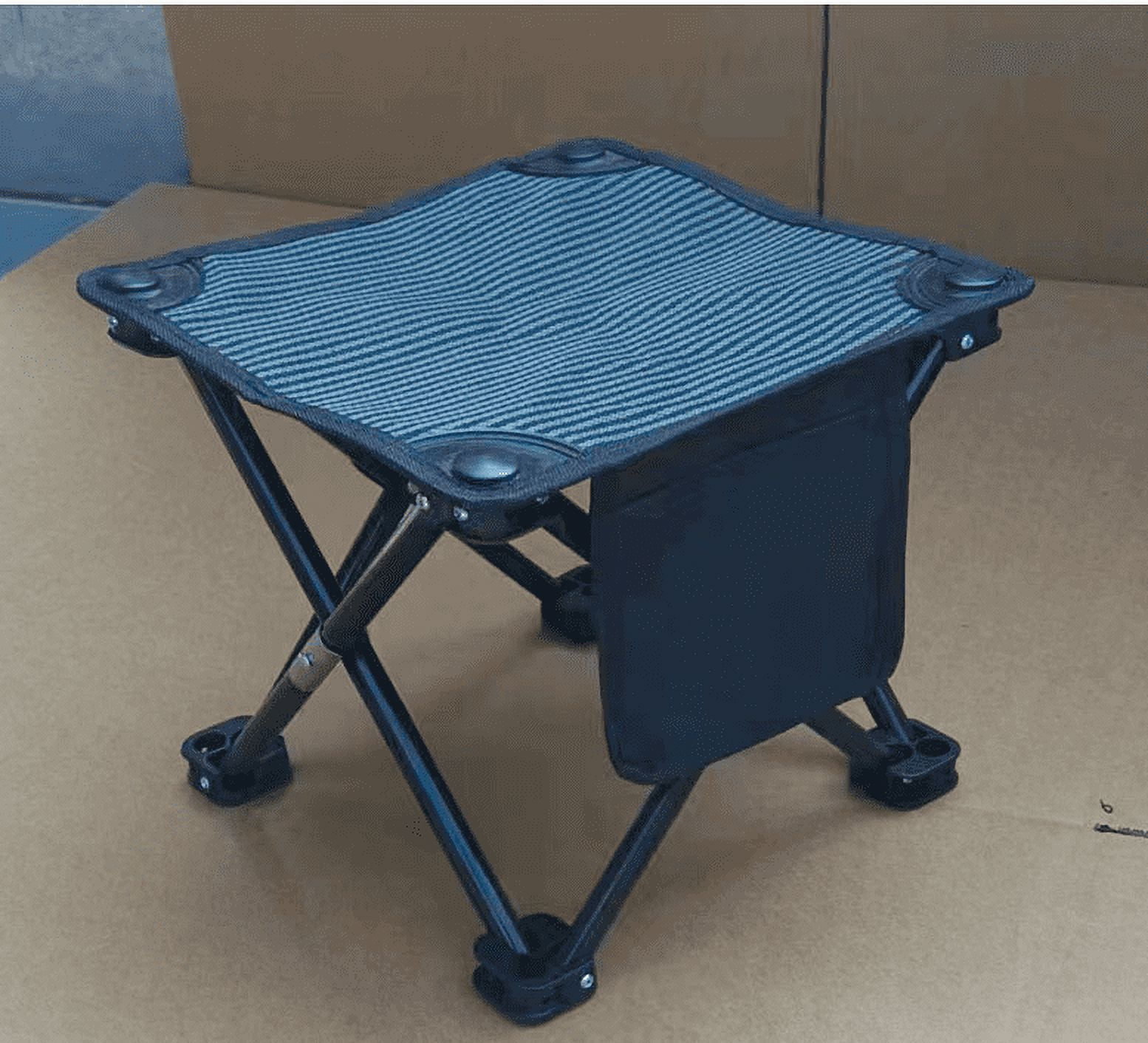 KRUEM KingCamp Camping Stool Portable Folding Stool Portable Chair Mini Foldable Stool Fishing Stool For Adults Fishing Hiking Gardening And Beach With Carry Bag (Camouflage) - Image 2