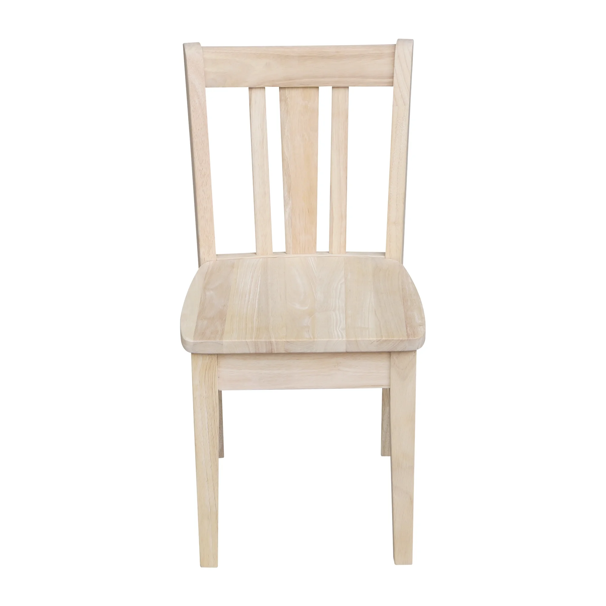 International Concepts San Remo Unfinished Kids Chair (Set of 2) - Image 5