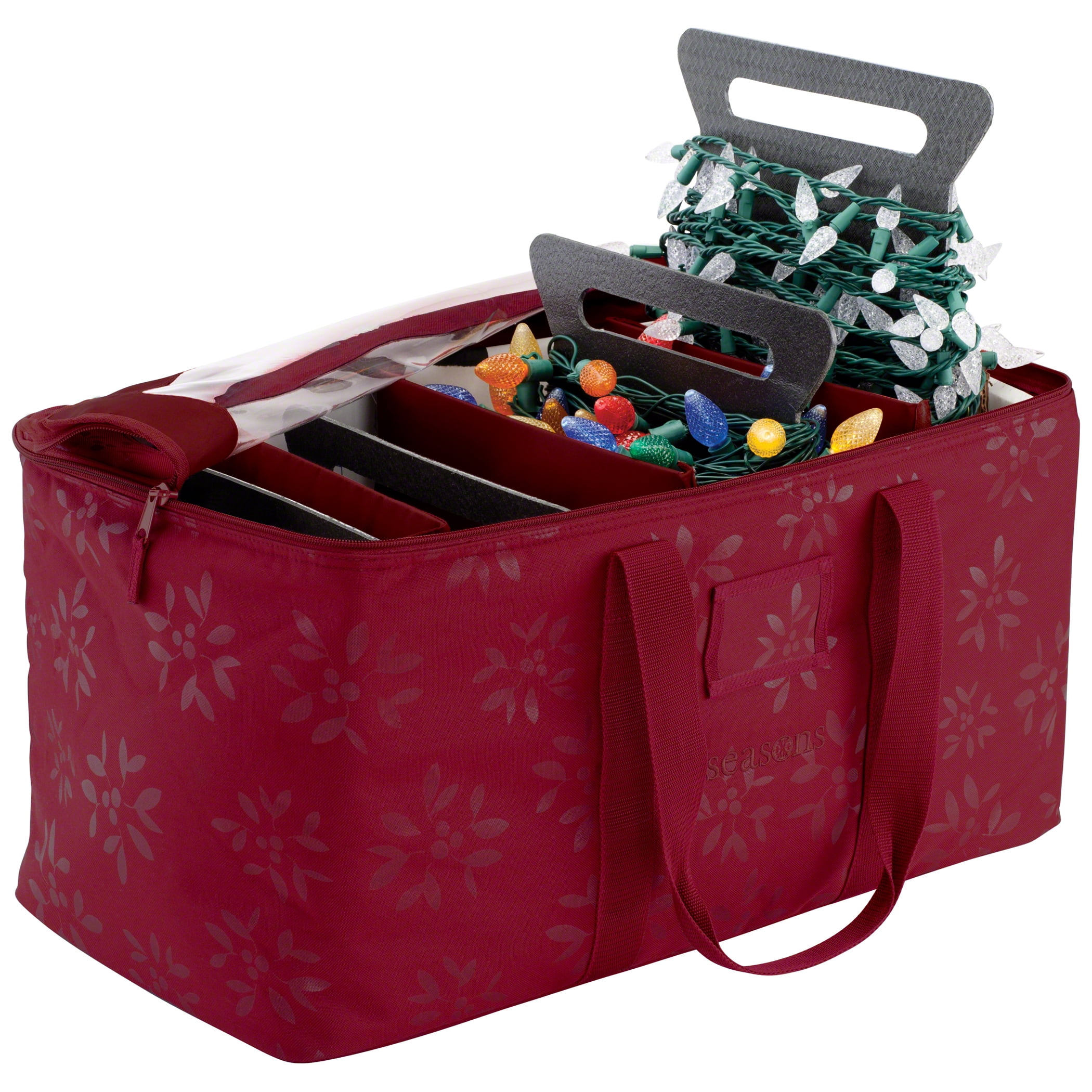 Classic Accessories Seasons Holiday Lights Storage Duffel - Heavy-Duty Holiday Storage (57-007-014301-00) - Image 4