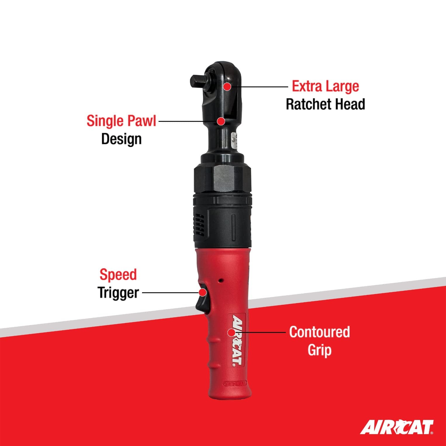 AIRCAT 805-HT 3/8" High Torque Ratchet - Image 4