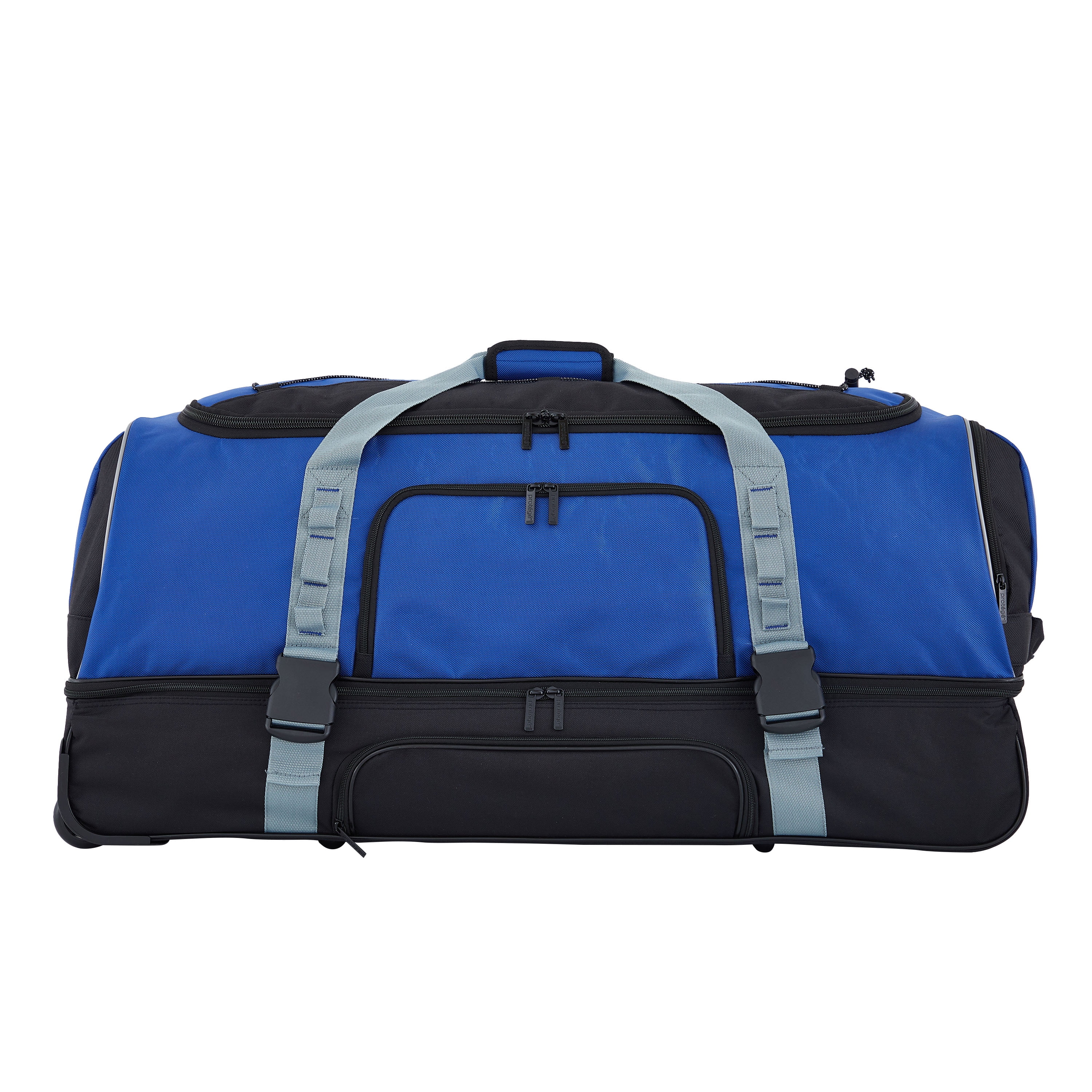 Protege 36-inch Jumbo Drop-Bottom Rolling Travel Duffel Bag with Telescopic Handle - Image 11