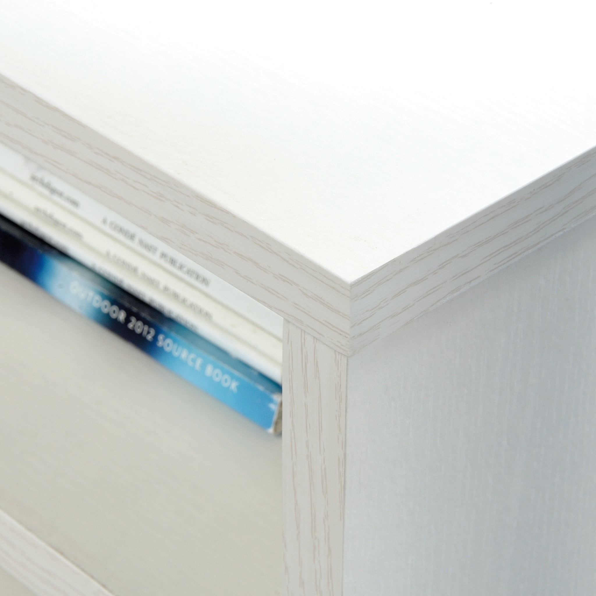 Sauder Vista Key Lateral Office File Cabinet with Open Storage, Blaze Acacia Finish - Image 7