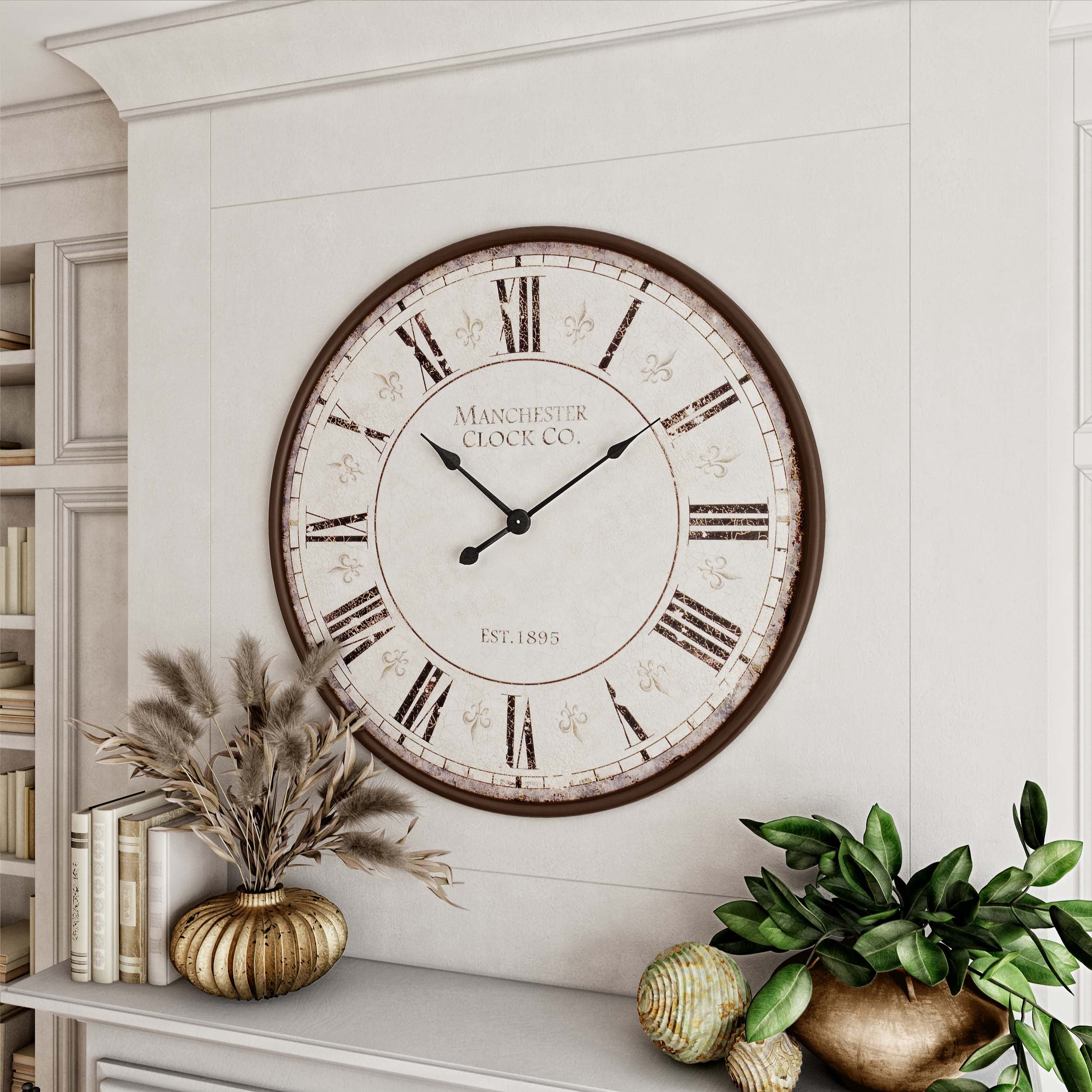 Valerie Large Round Wall Clock - Image 2