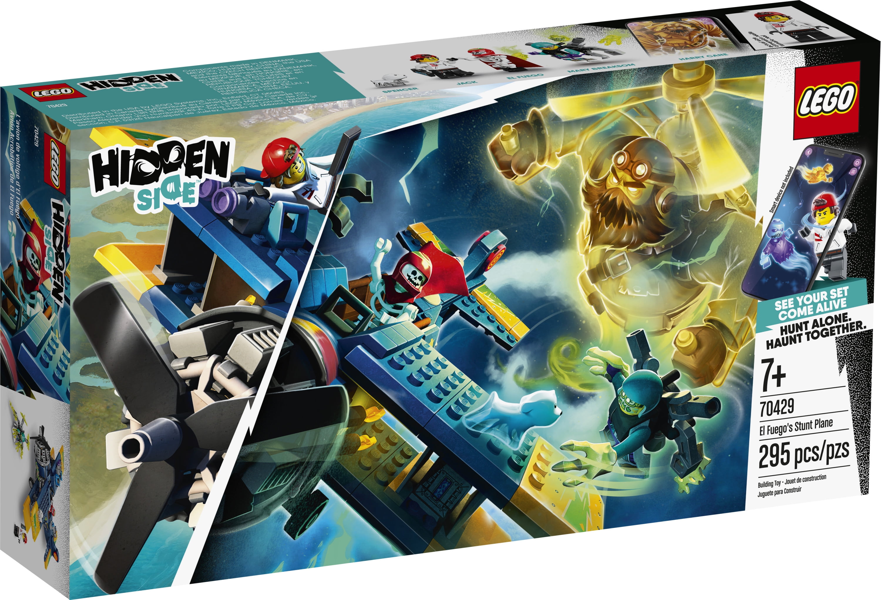 LEGO Hidden Side El Fuego's Stunt Plane 70429 Augmented Reality (AR) Play Experience for Kids (295 Pieces) - Image 4