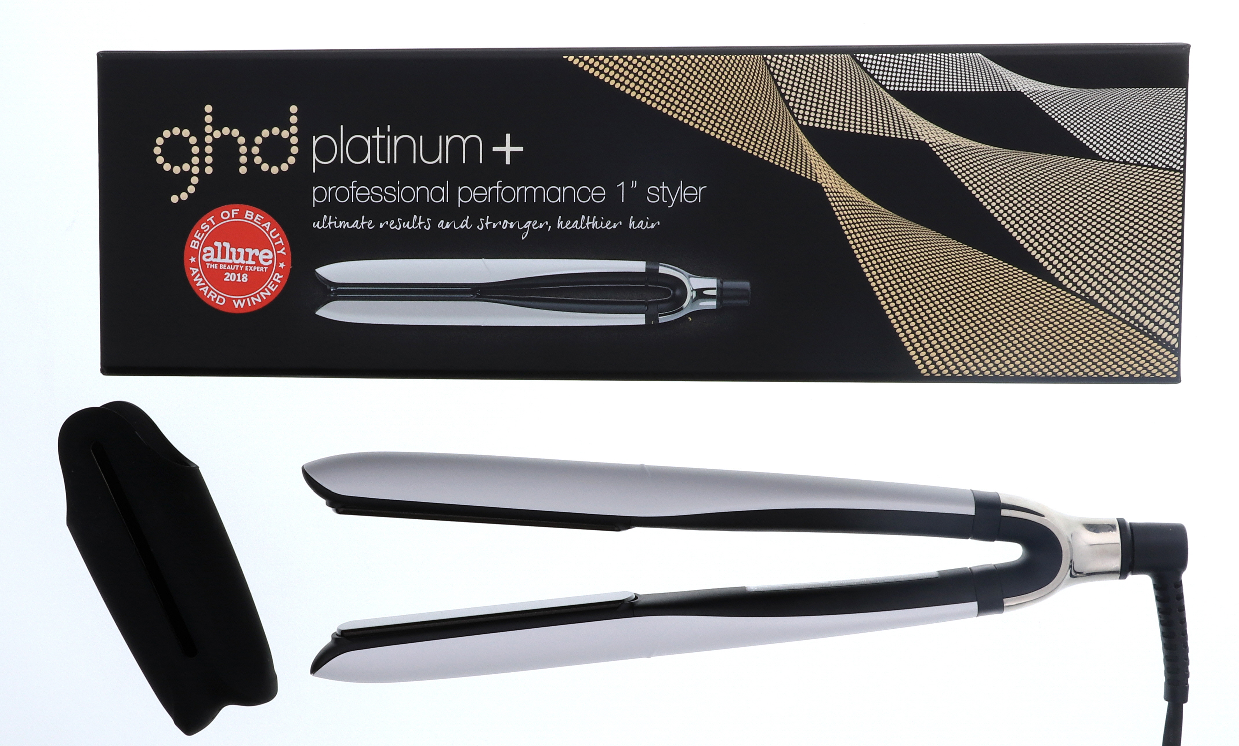 GHD Platinum+ Professional Hair Styler 1 inch, White - Image 3