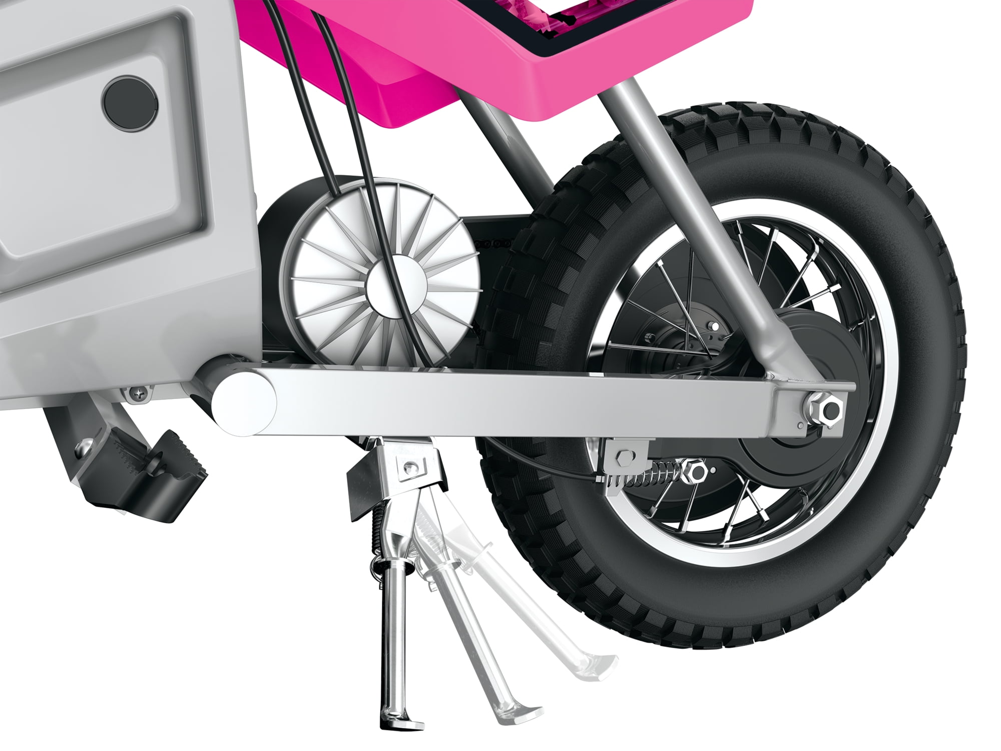 Razor Dirt Rocket MX350 - Pink, up to 14 mph, 24V Electric-Powered Dirt Bike for Kids 13+ - Image 6