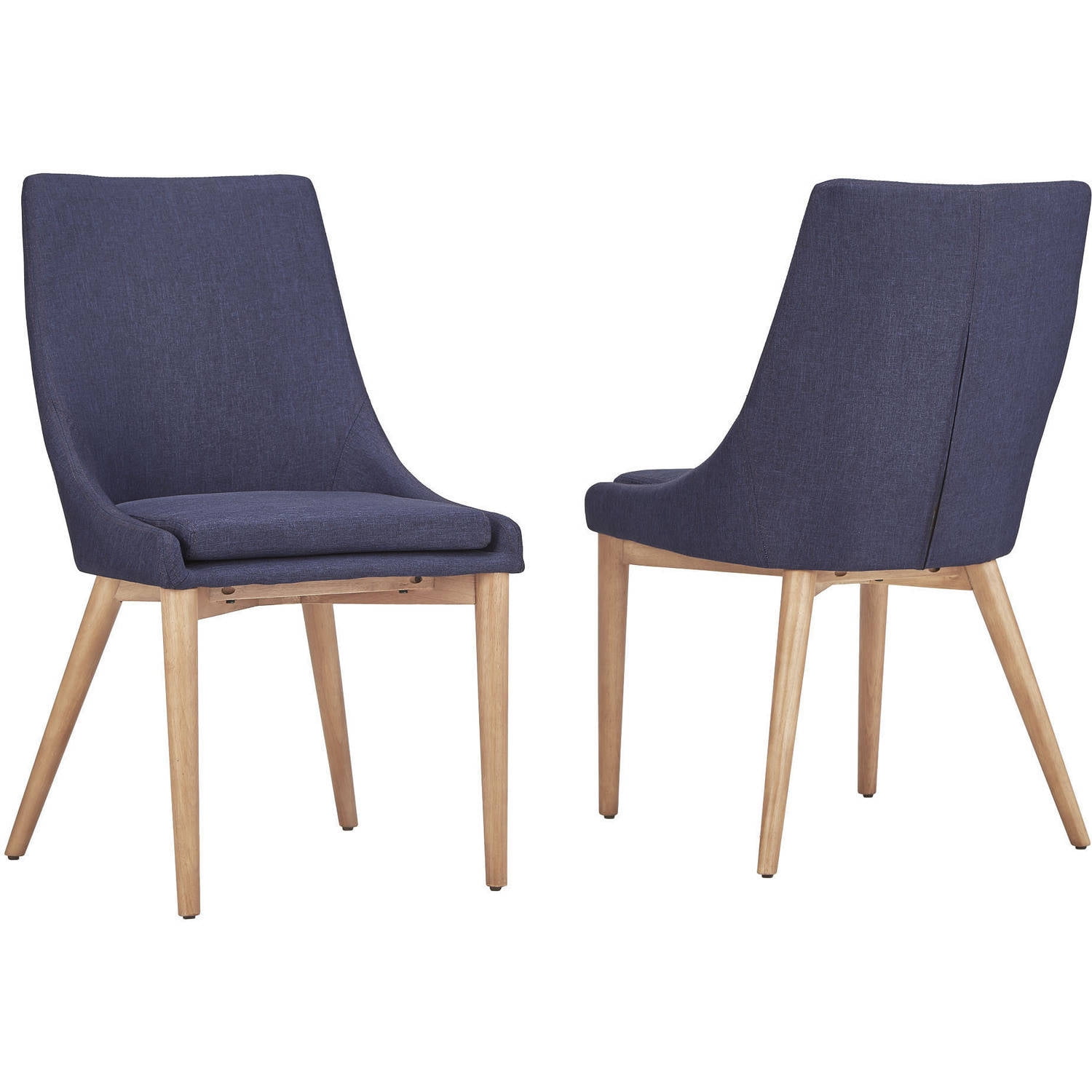 Weston Home Chelsea Lane Dining Chair, Set of 2, Twilight Blue - Image 2
