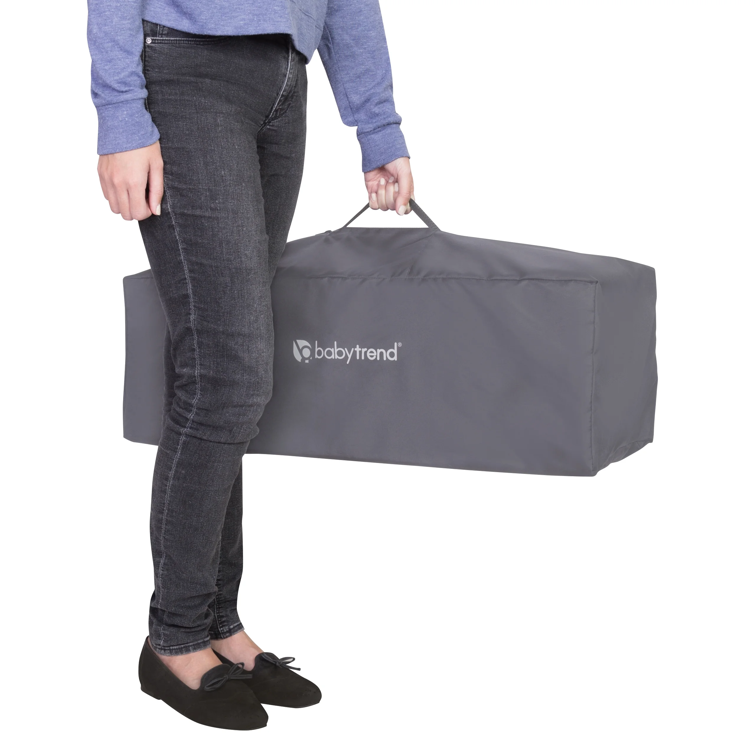 Baby Trend Portable Nursery Center Playard with Travel Bag - Twinkle Blue, Unisex - Image 2